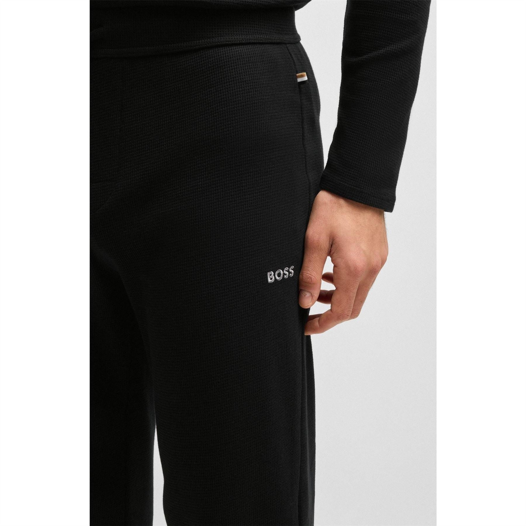 Boss Bw Waffle Jogging Bottoms