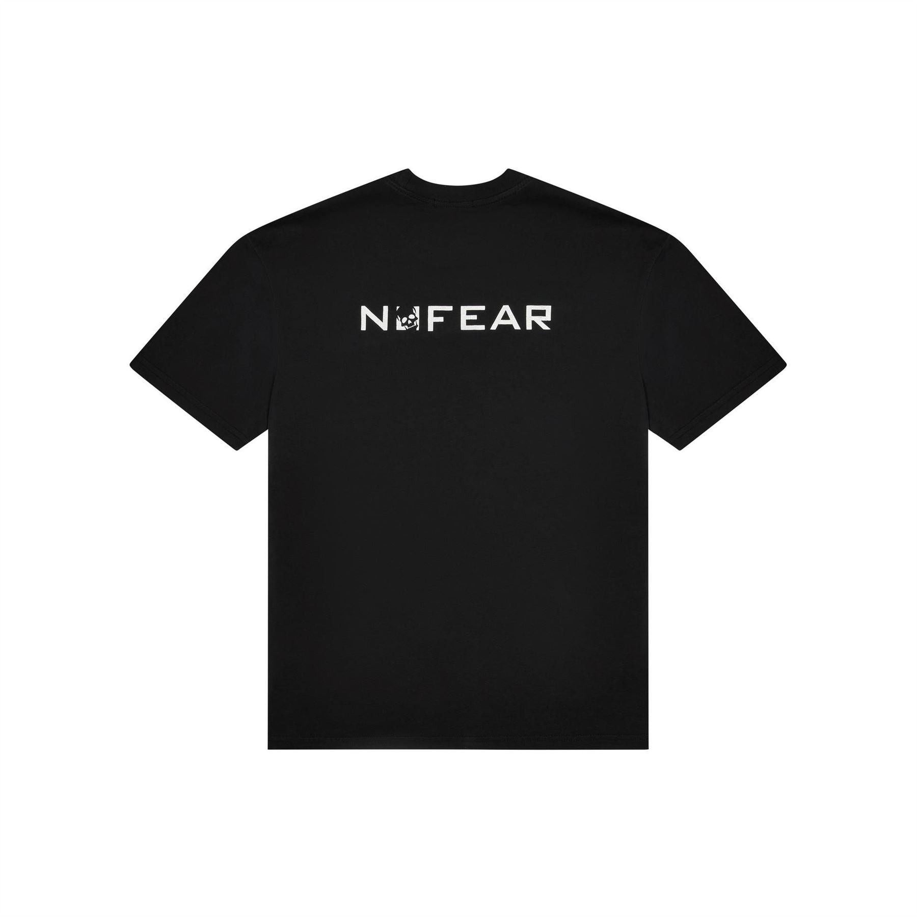 No Fear Logo Print Crew Neck Short Sleeve T-Shirt