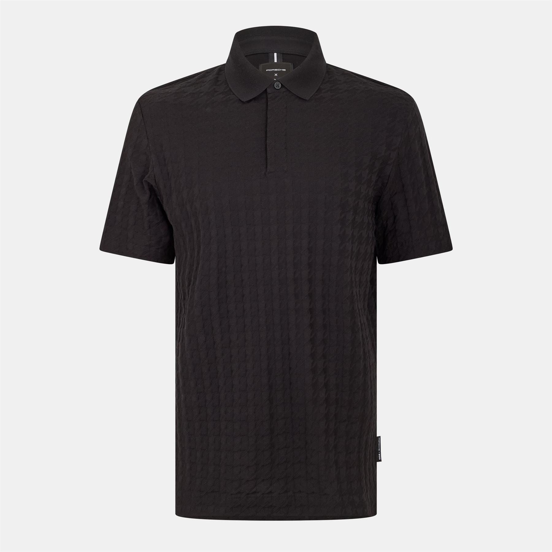 Boss Collared Neck Short Sleeve Polo Shirt