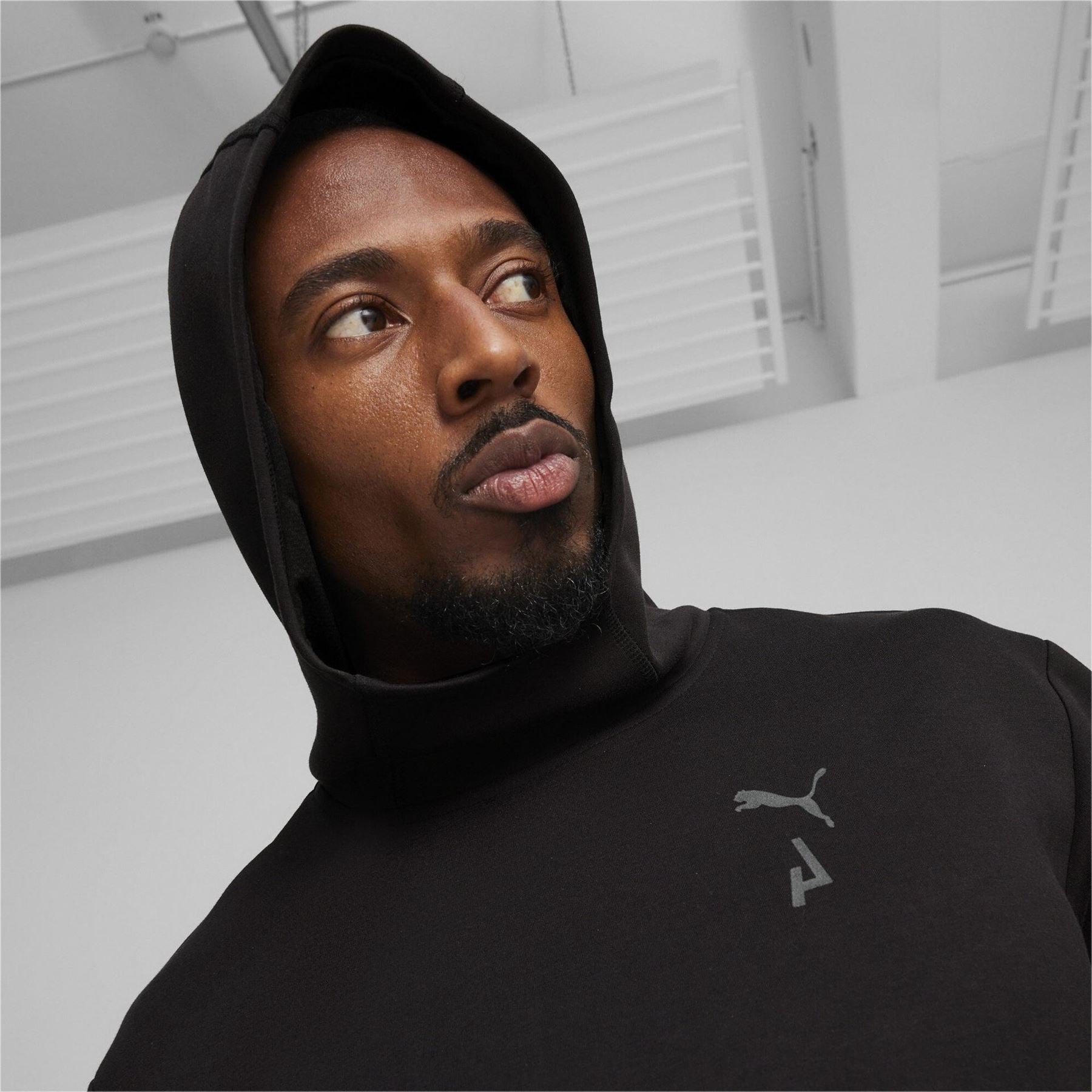 Puma Logo Tech Fleece Hoodie