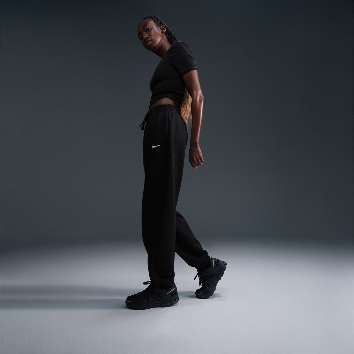 Nike Phoenix Fleece Elastic Cuff Straight Leg Joggers