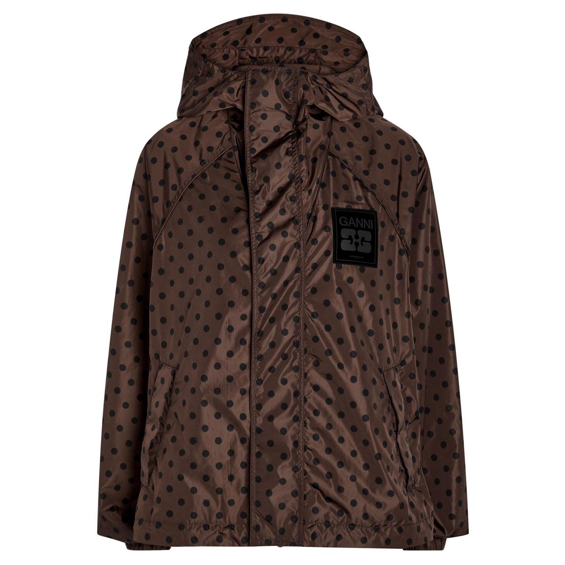 Ganni Printed Flyweight Jacket