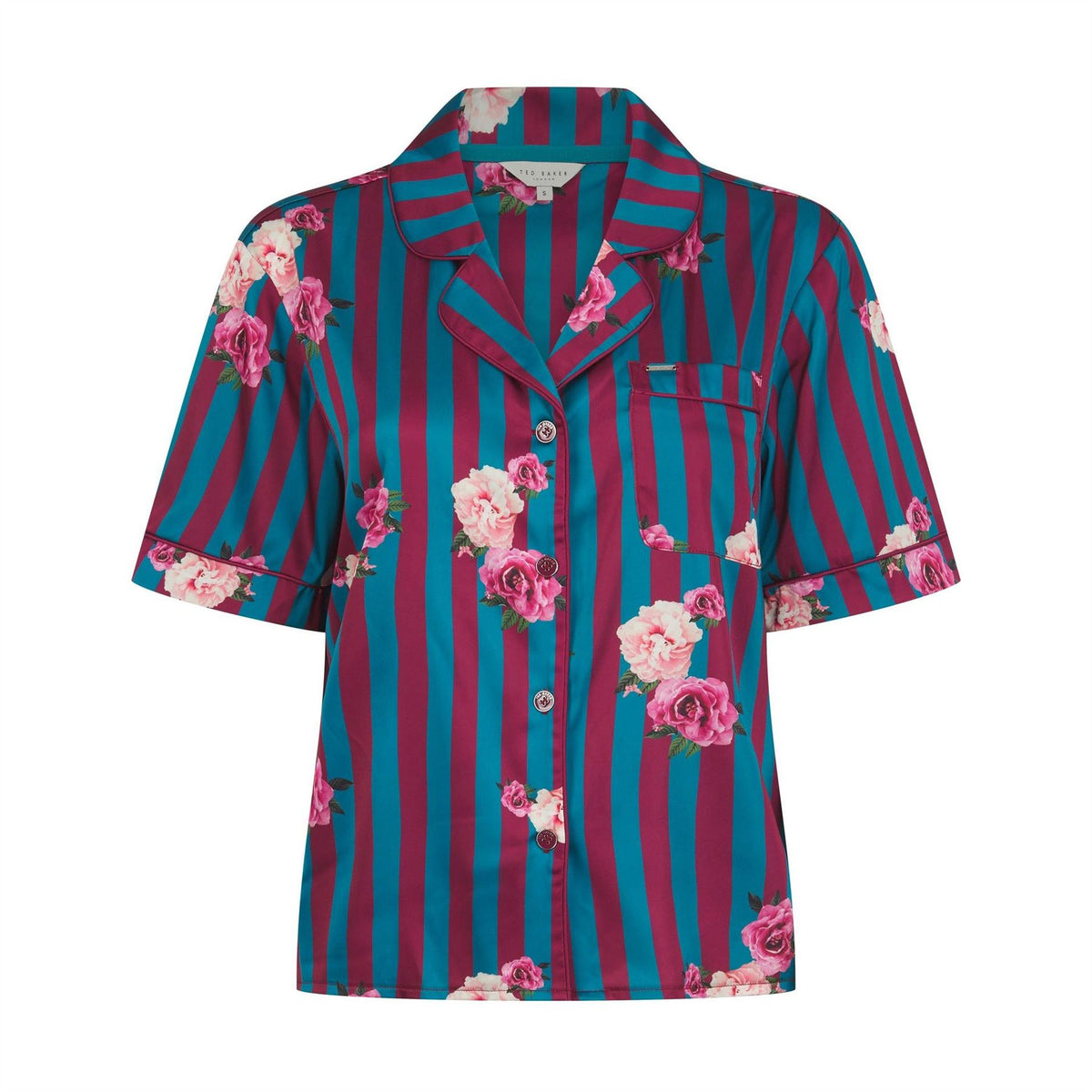 Ted Baker Satin Short Sleeve Pyjama Set