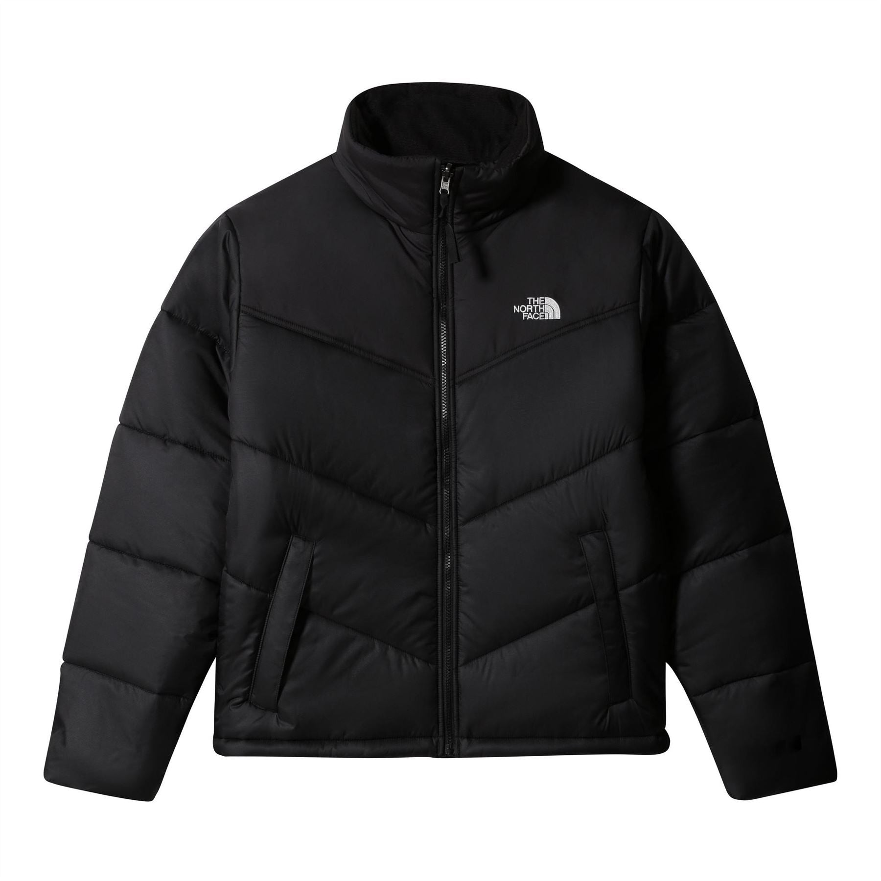 The North Face Saikuru Water Resistant Windwall Short Puffer Jacket