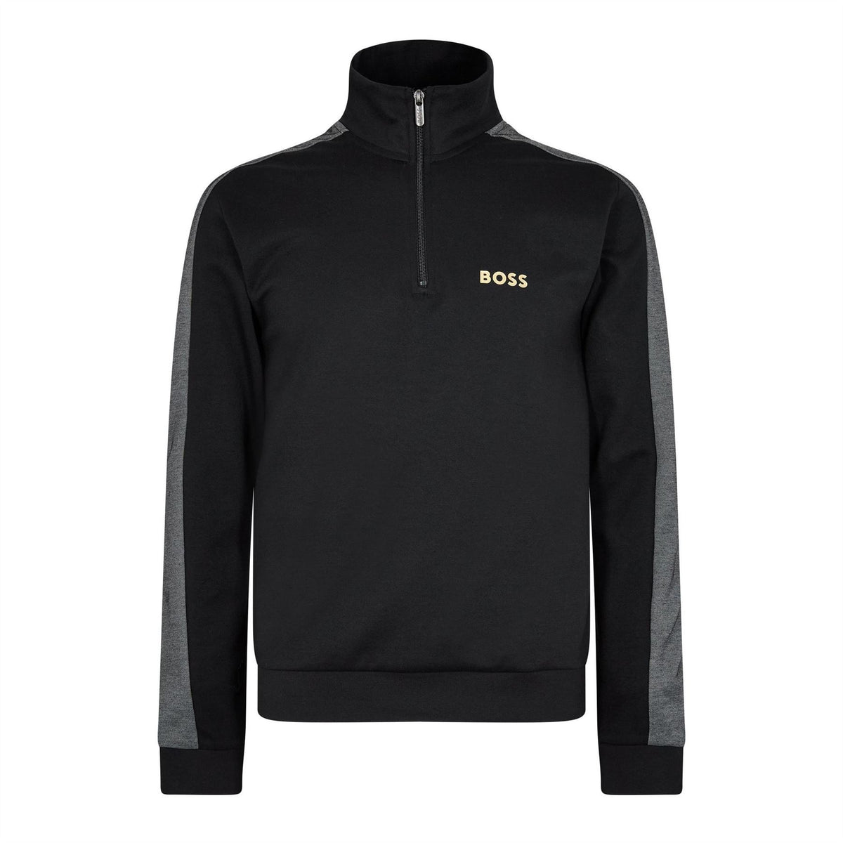 Boss Quarter Zip Fleece Tracksuit Jacket