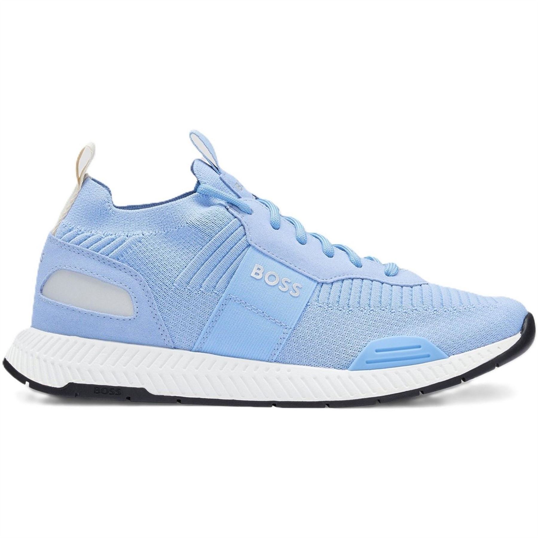 Boss Titanium Knit Trainers, Comfortable Design
