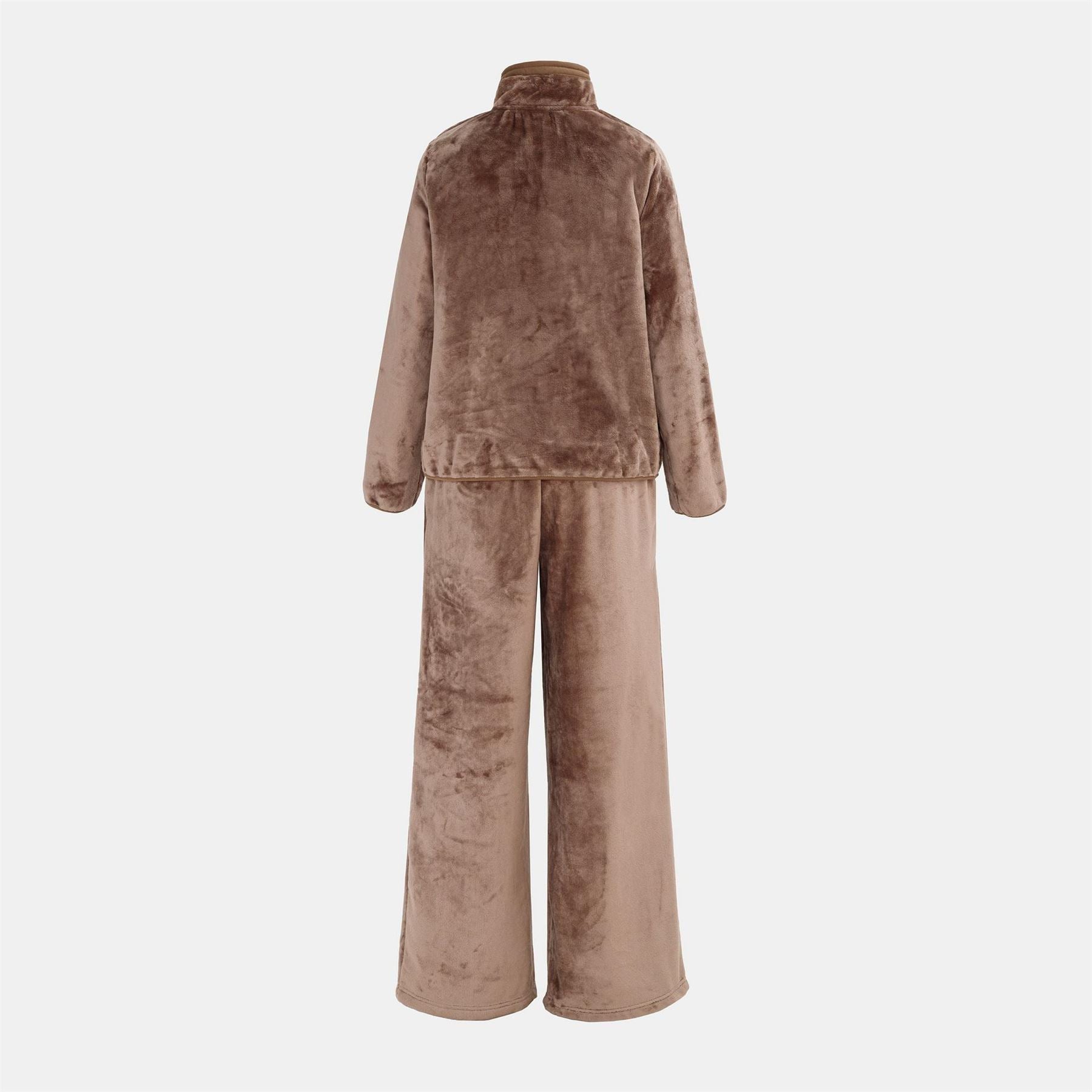 Biba Fleece Funnel Neck Long Sleeve Pyjama Set