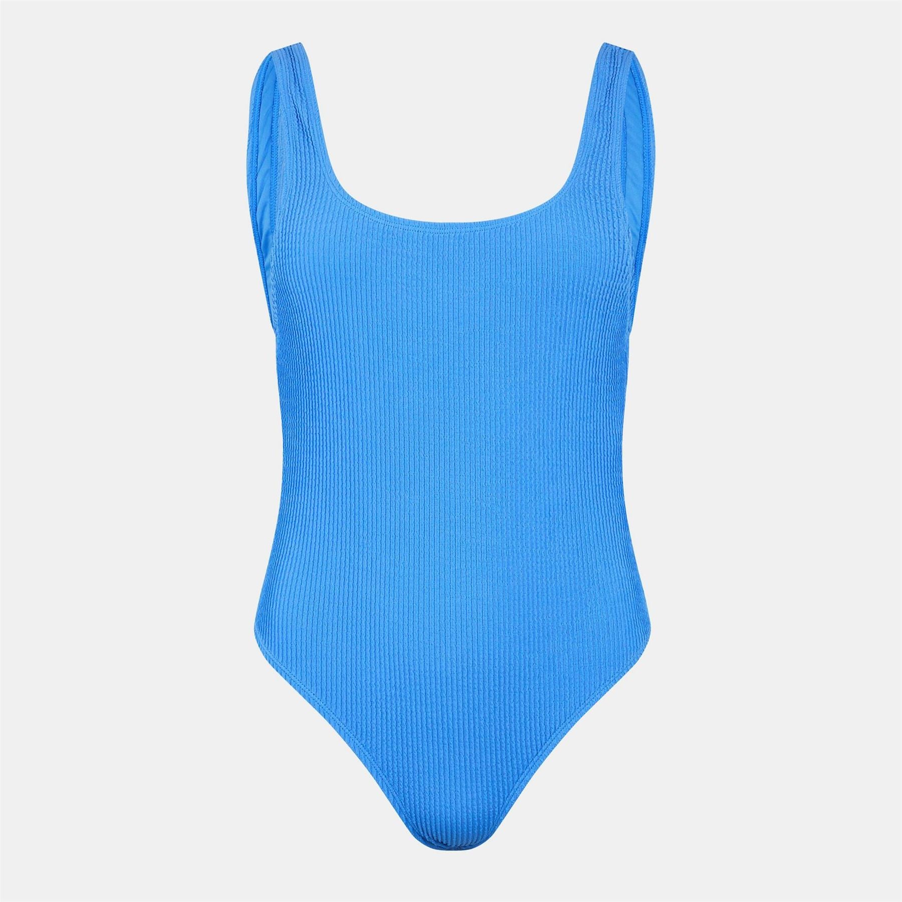 Jack Wills Crinkle Scoop Neck Regular Fit Swimsuit