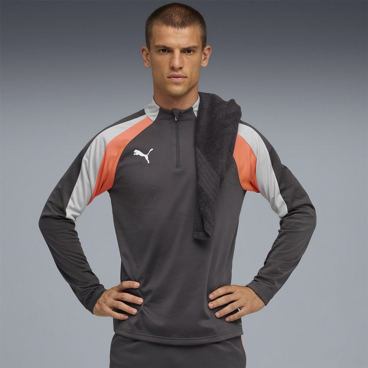 Puma Individualliga Quarter Zip Drill Top