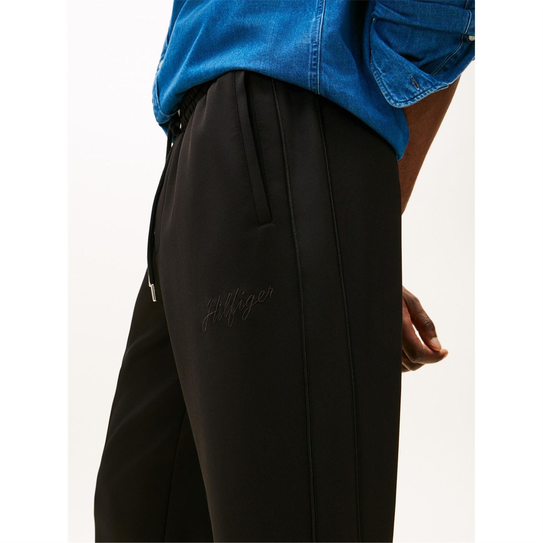 Tommy Hilfiger Modern Solid Patterned Straight Sweatpants