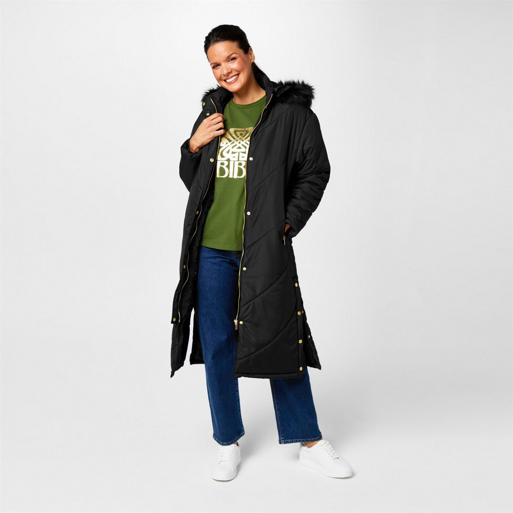 Biba Hooded Puffer Coat