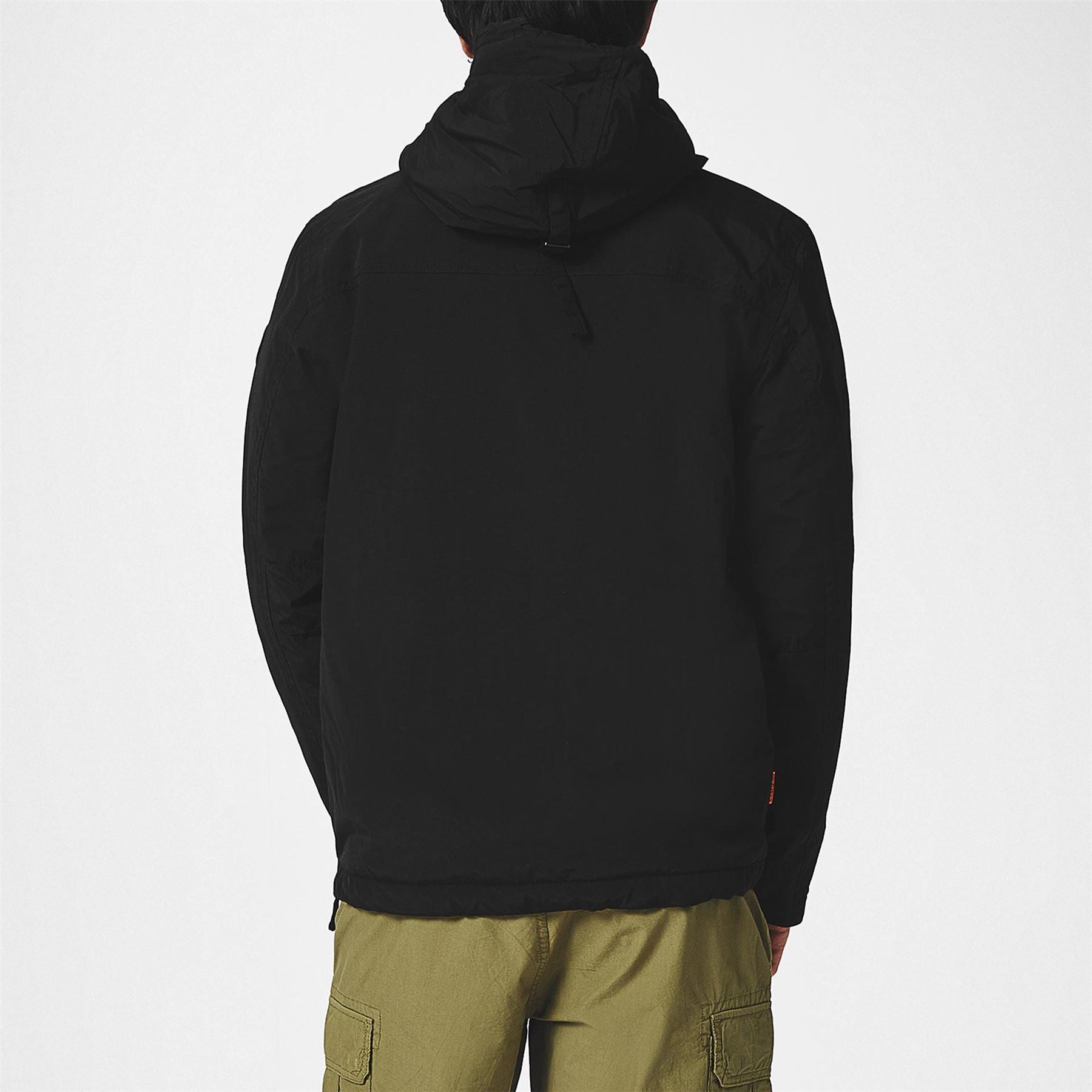 Napapijri Rainforest Water Resistant Hooded Long Sleeve Rain Anorak