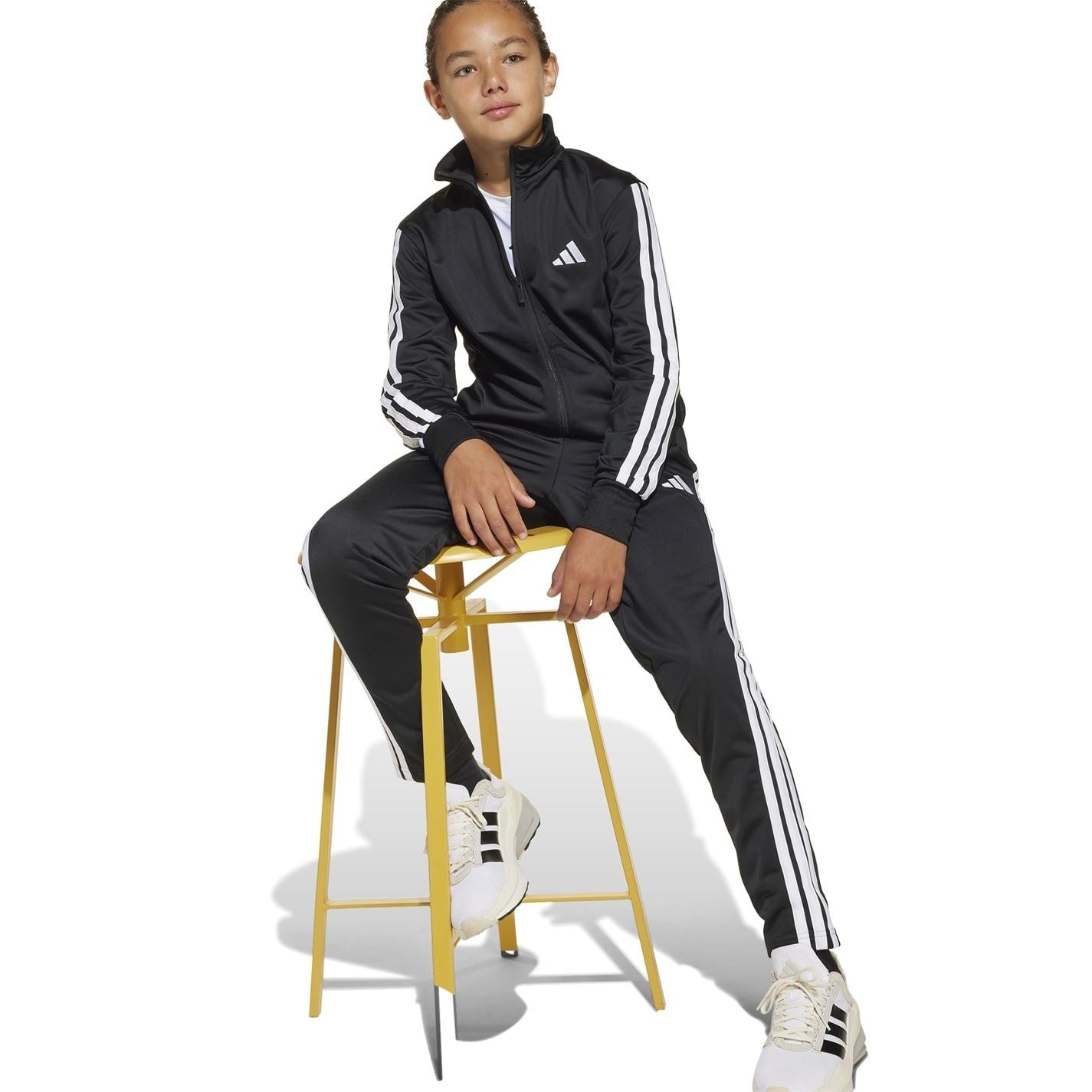 adidas 3 Stripes Zip Tracksuit