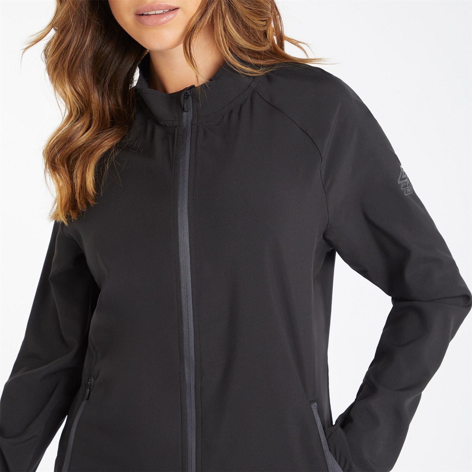 Umbro Cherry Coke Mock Neck Long Sleeve Athletic Jacket