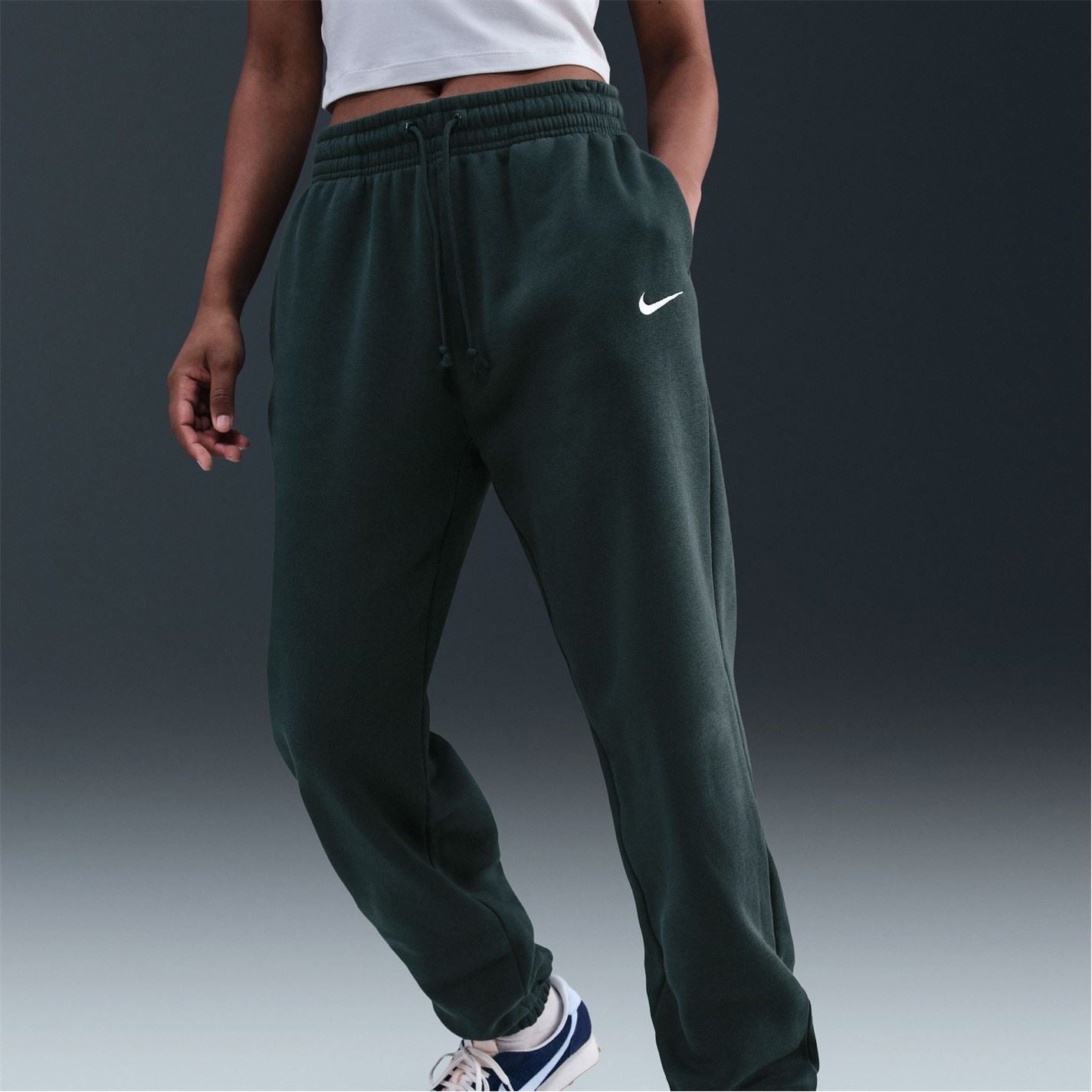 Nike Phoenix Fleece Elastic Cuff Straight Leg Joggers
