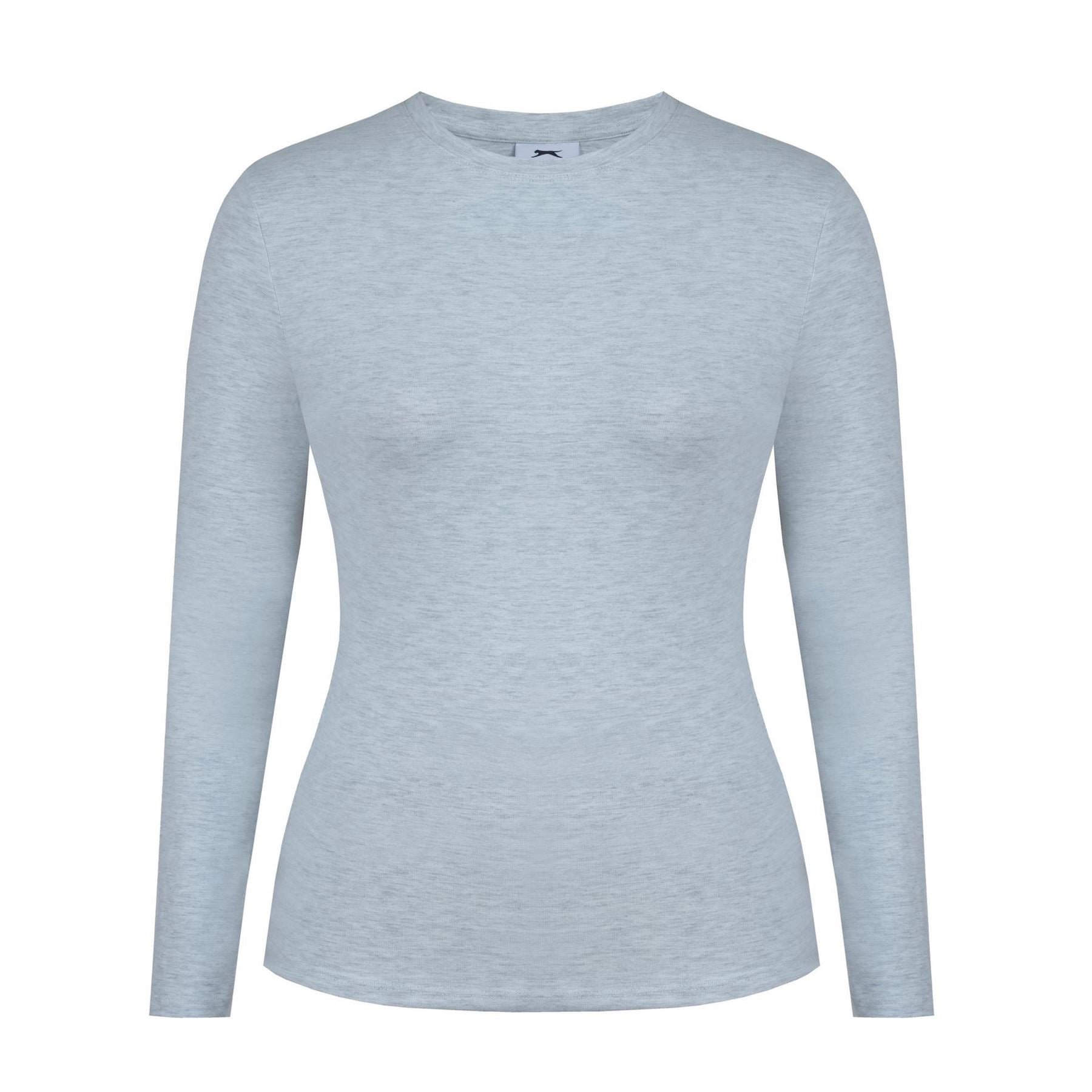 Slazenger Slaz Essentials Slim Fit Long Sleeve T-Shirt