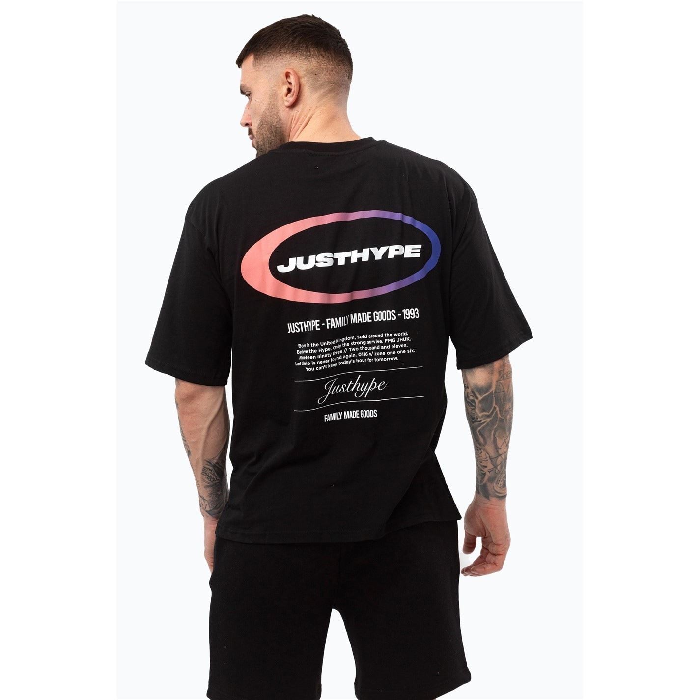 Hype Oval Regular Fit Crew Neck T-Shirt