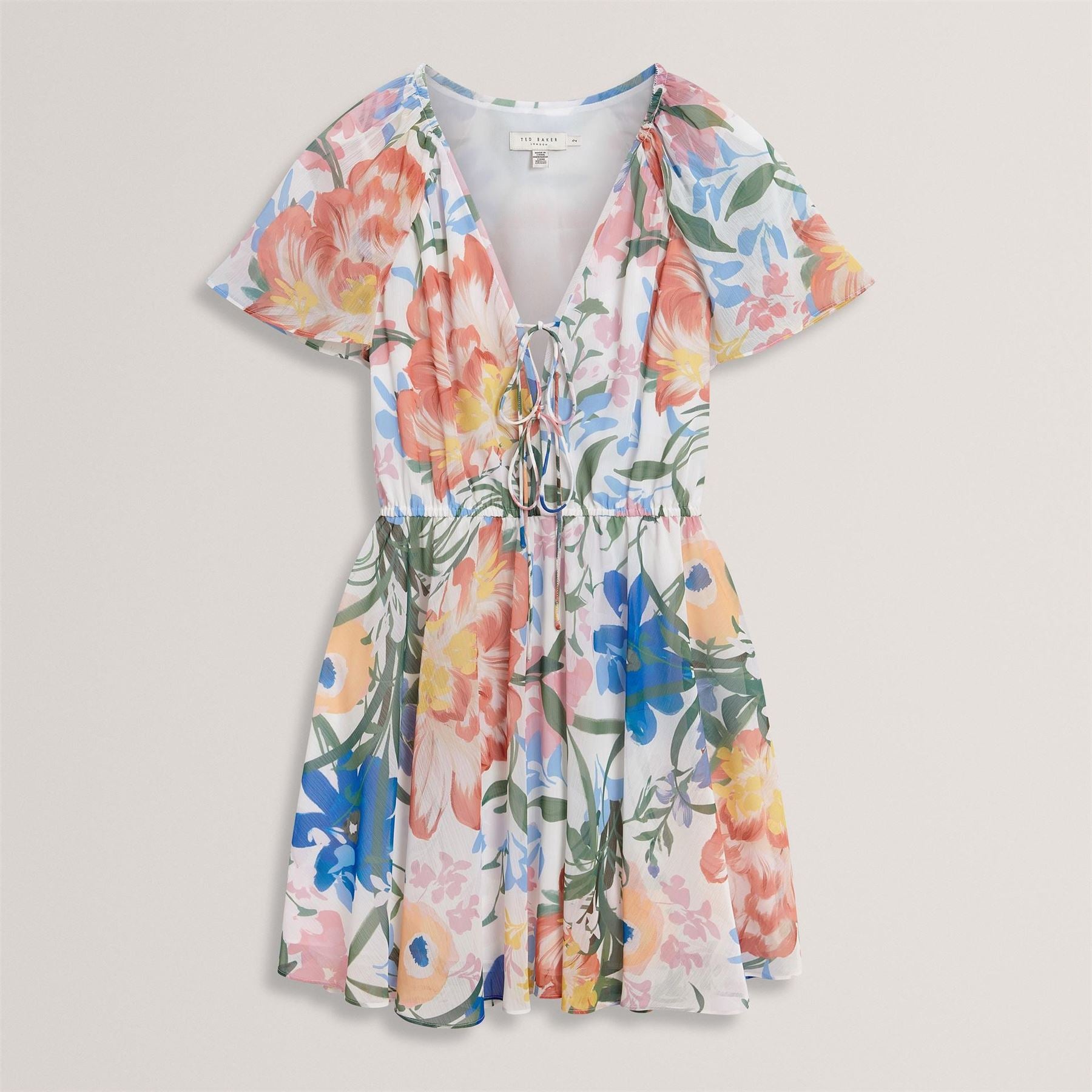Ted Baker Baker Print Midi Dress