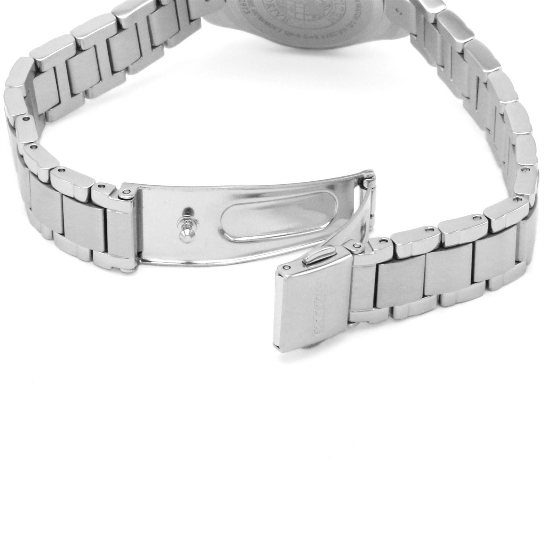 Citizen Crystal Stainless Steel Classic Watch