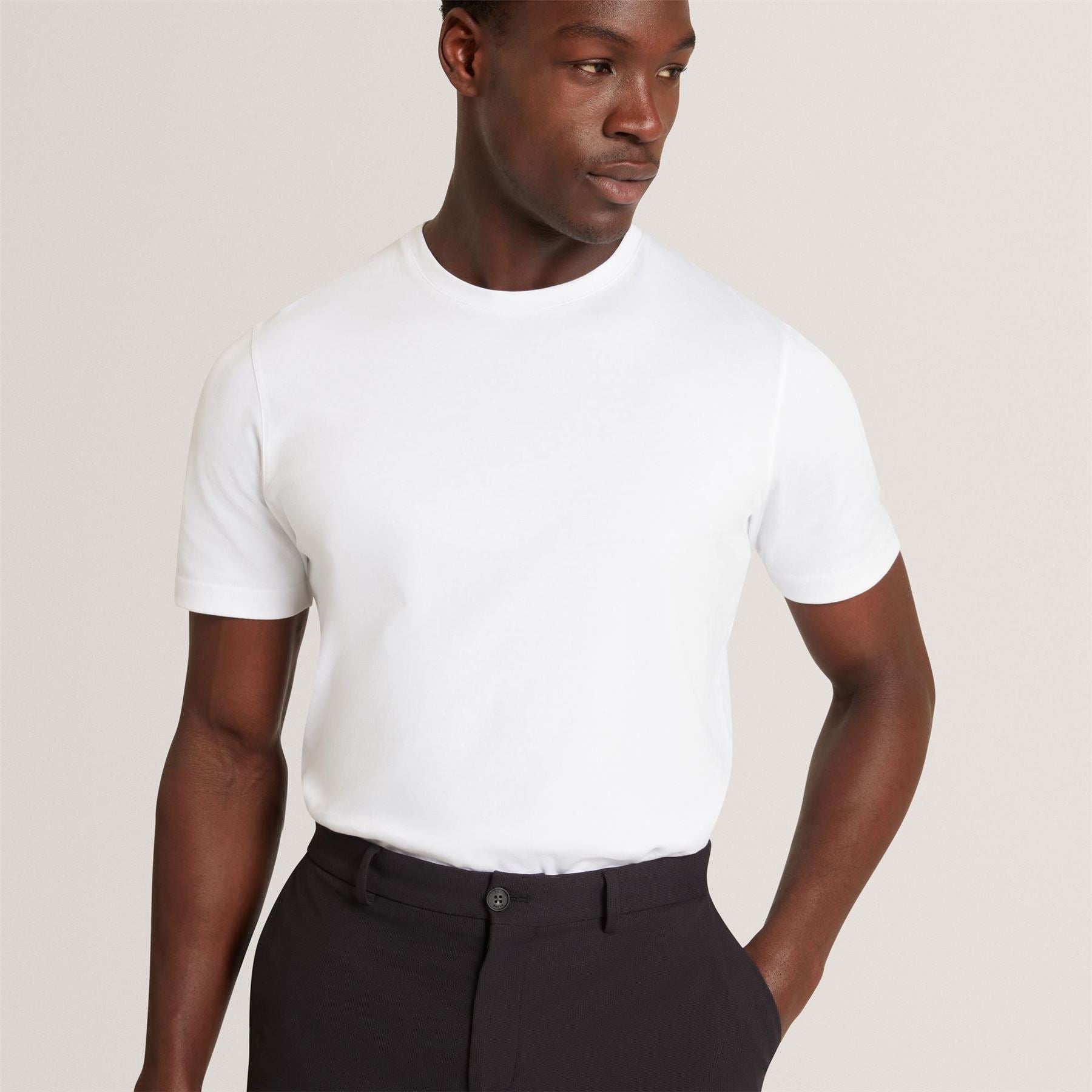 Ted Baker Baker Ss Slim Soft Touch Tee