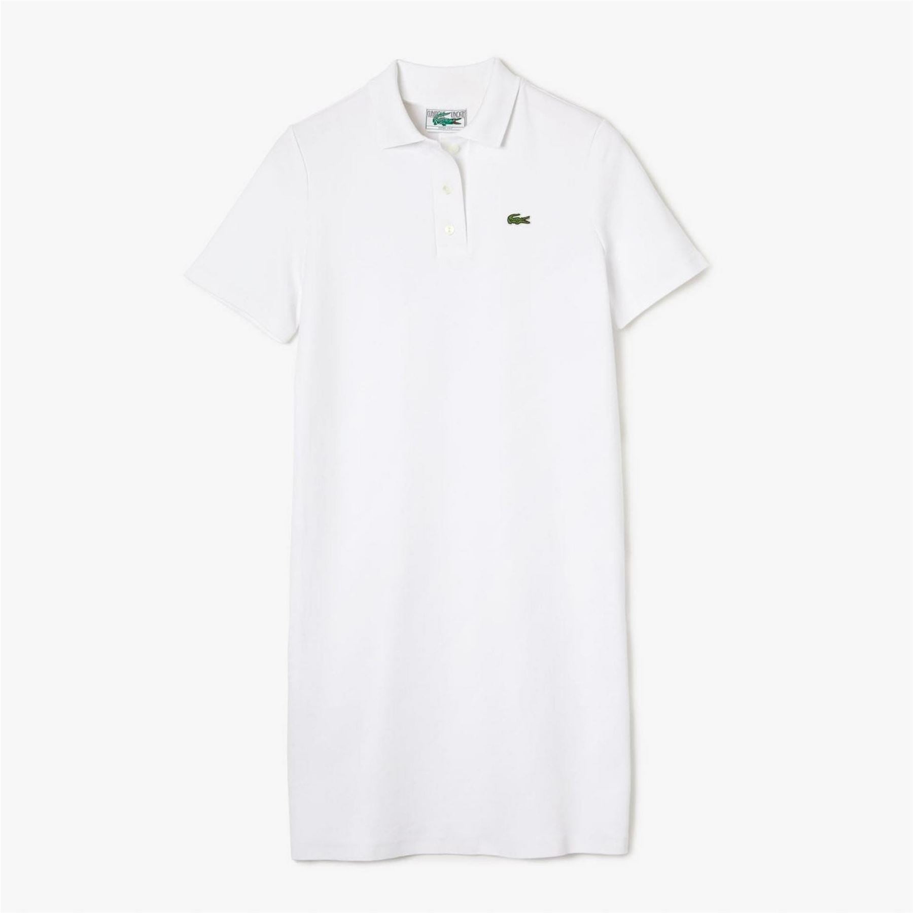 Lacoste Stretch Cotton Piqué Polo Dress