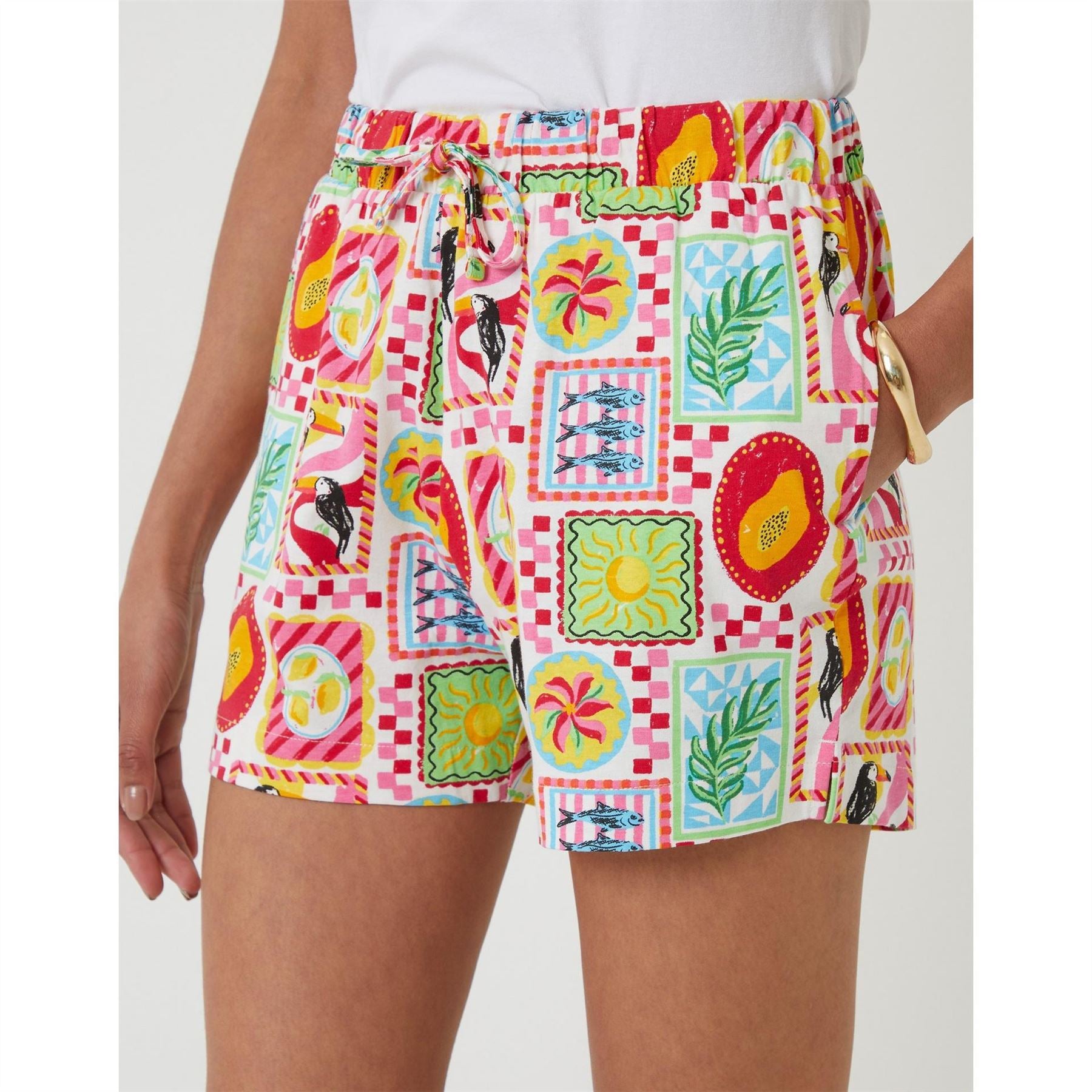 Threadbare Eiren Regular Fit Bermuda Shorts