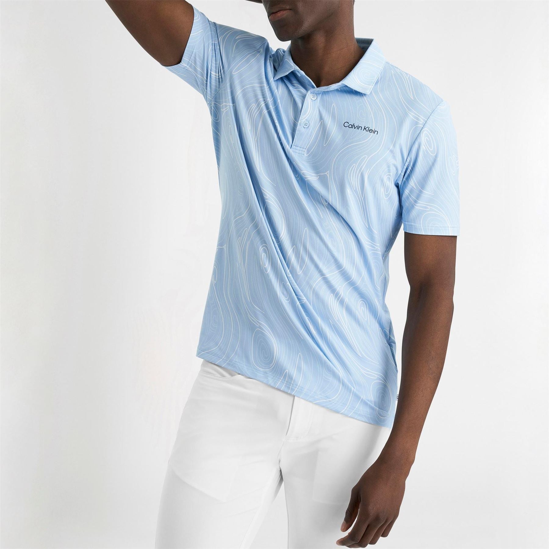 Calvin Klein Golf Short Sleeve Performance Polo Shirt