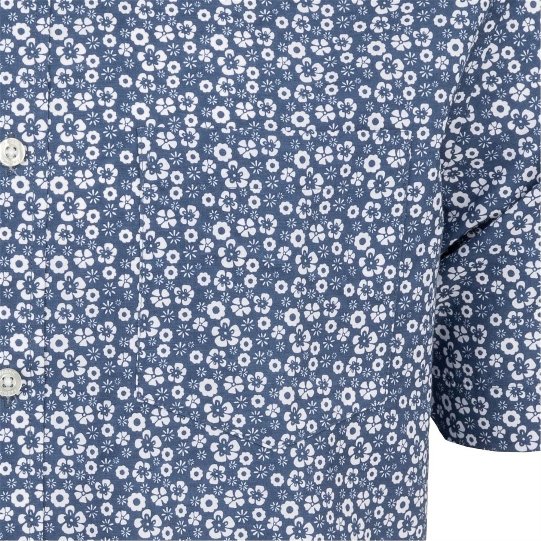 Fabric Mens Short Sleeve Poplin Shirt