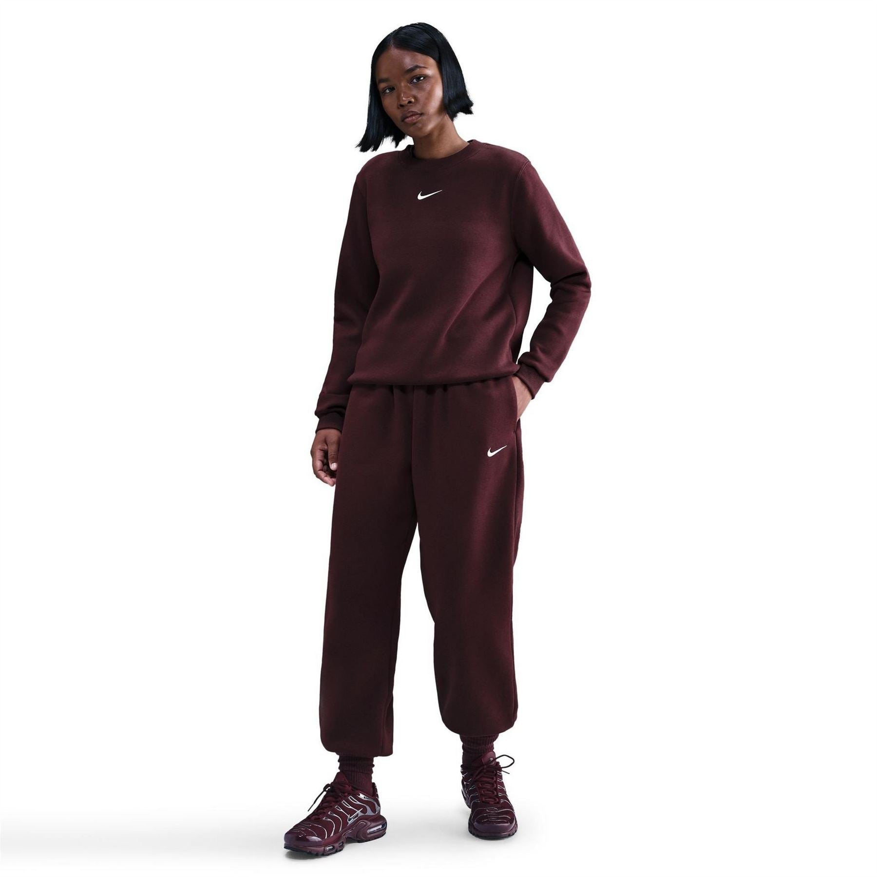 Nike Phoenix Fleece Elastic Cuff Straight Leg Joggers