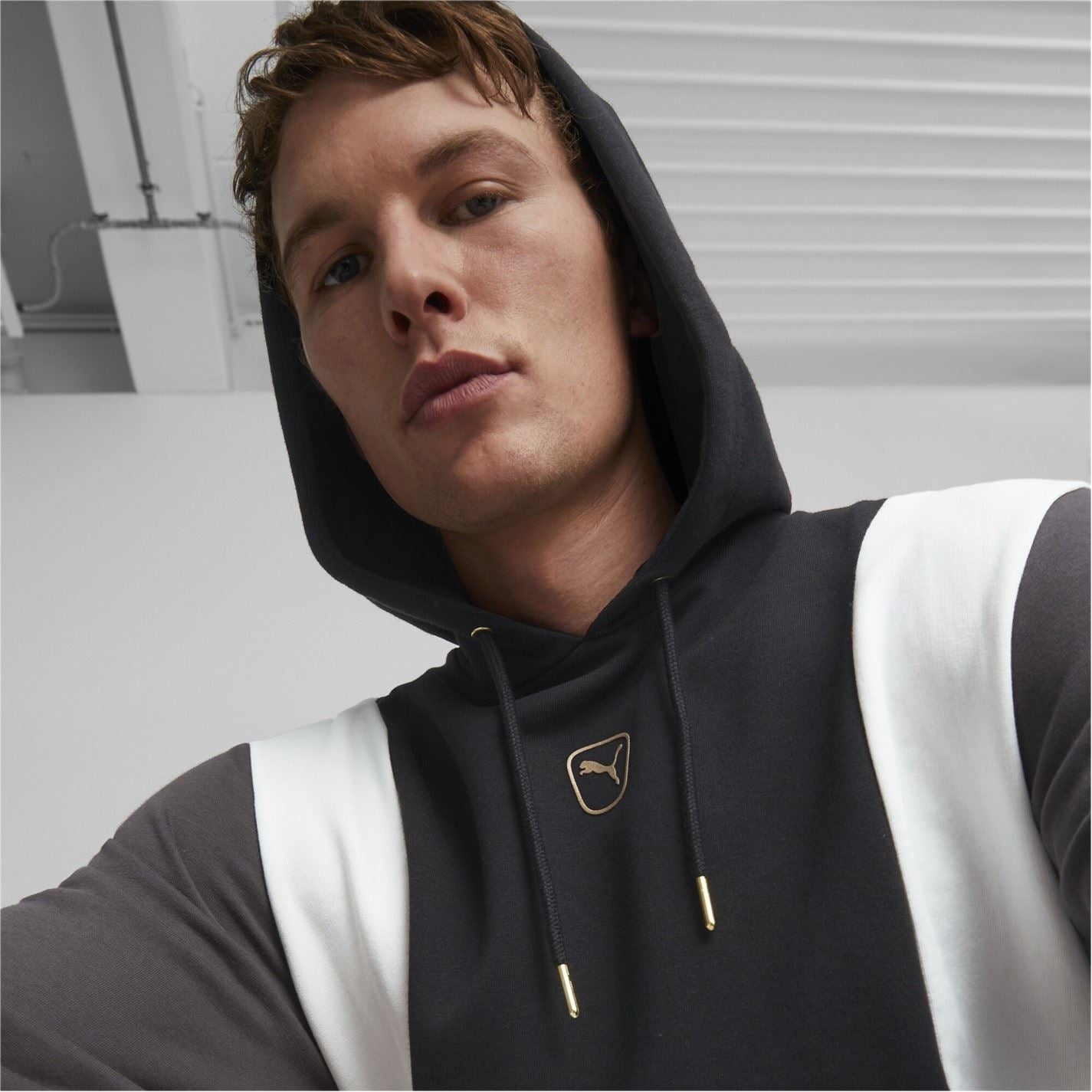 Puma Hooded Long Sleeve Regular Fit Sweatshirt