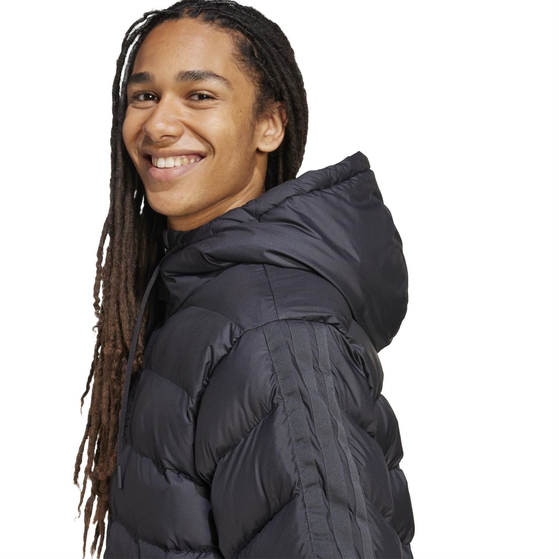 adidas Essentials Climawarm 3 Stripes Synthetic Down Jackets