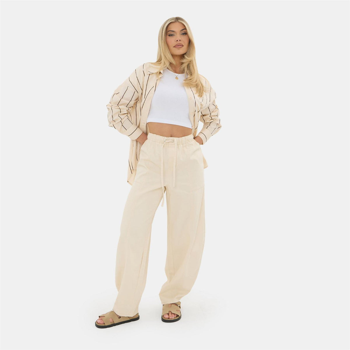 I Saw It First Barrel Jean