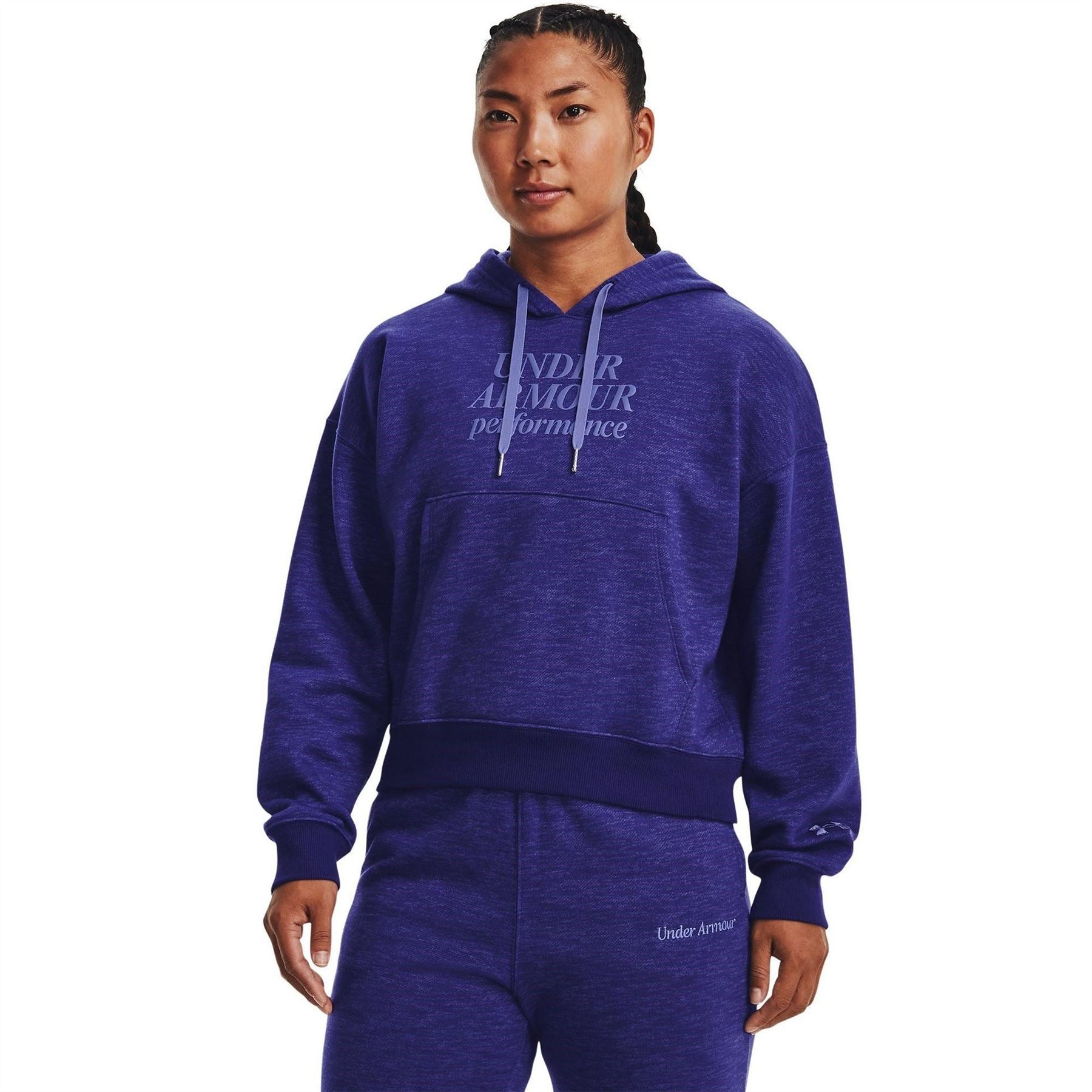 Under Armour Armour Essential Script Hoodie Womens