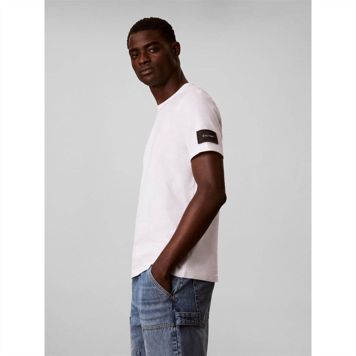 Calvin Klein Jeans Slv Logo Badge T