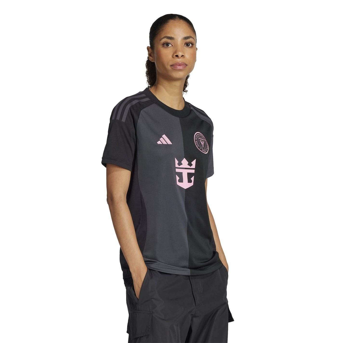 adidas Womens Inter Miami Away Messi Shirt 2025 2026