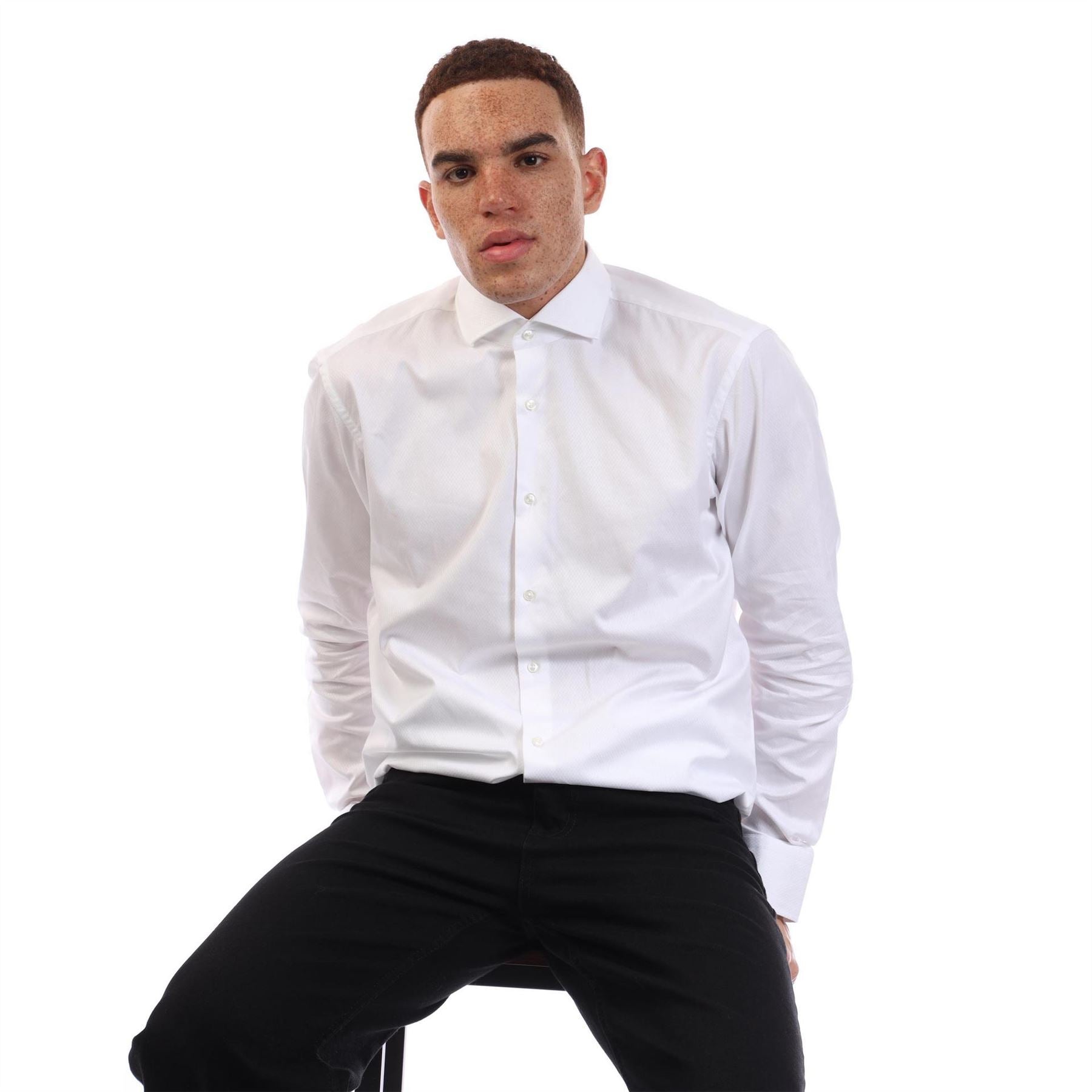 Boss Joe Spread Long Sleeve Oxford Shirt