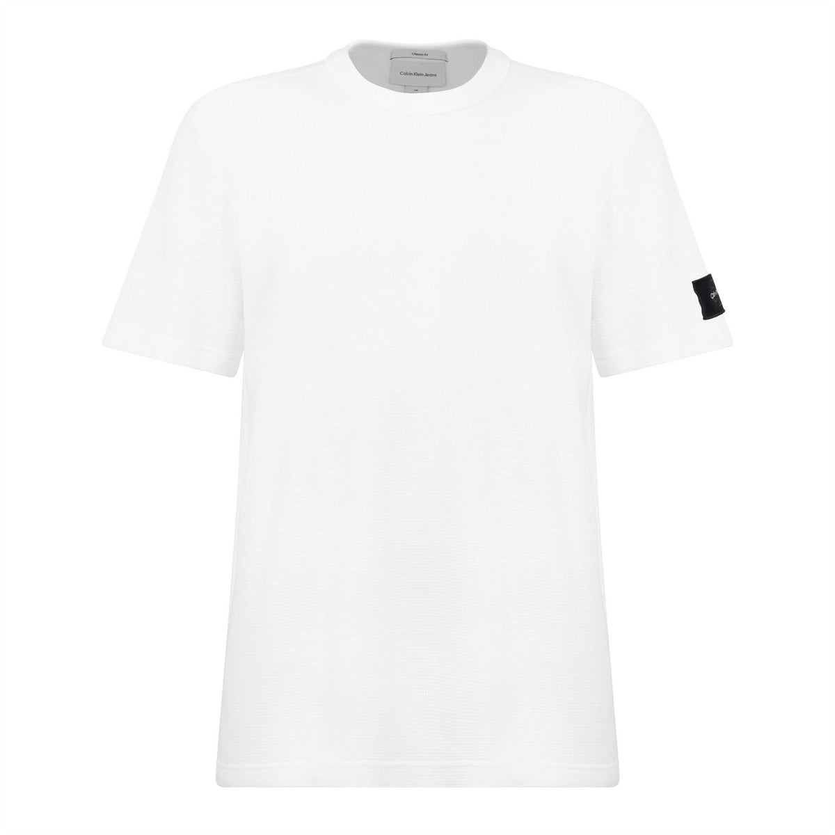 Calvin Klein Jeans Waffle Badge Cotton T-Shirt