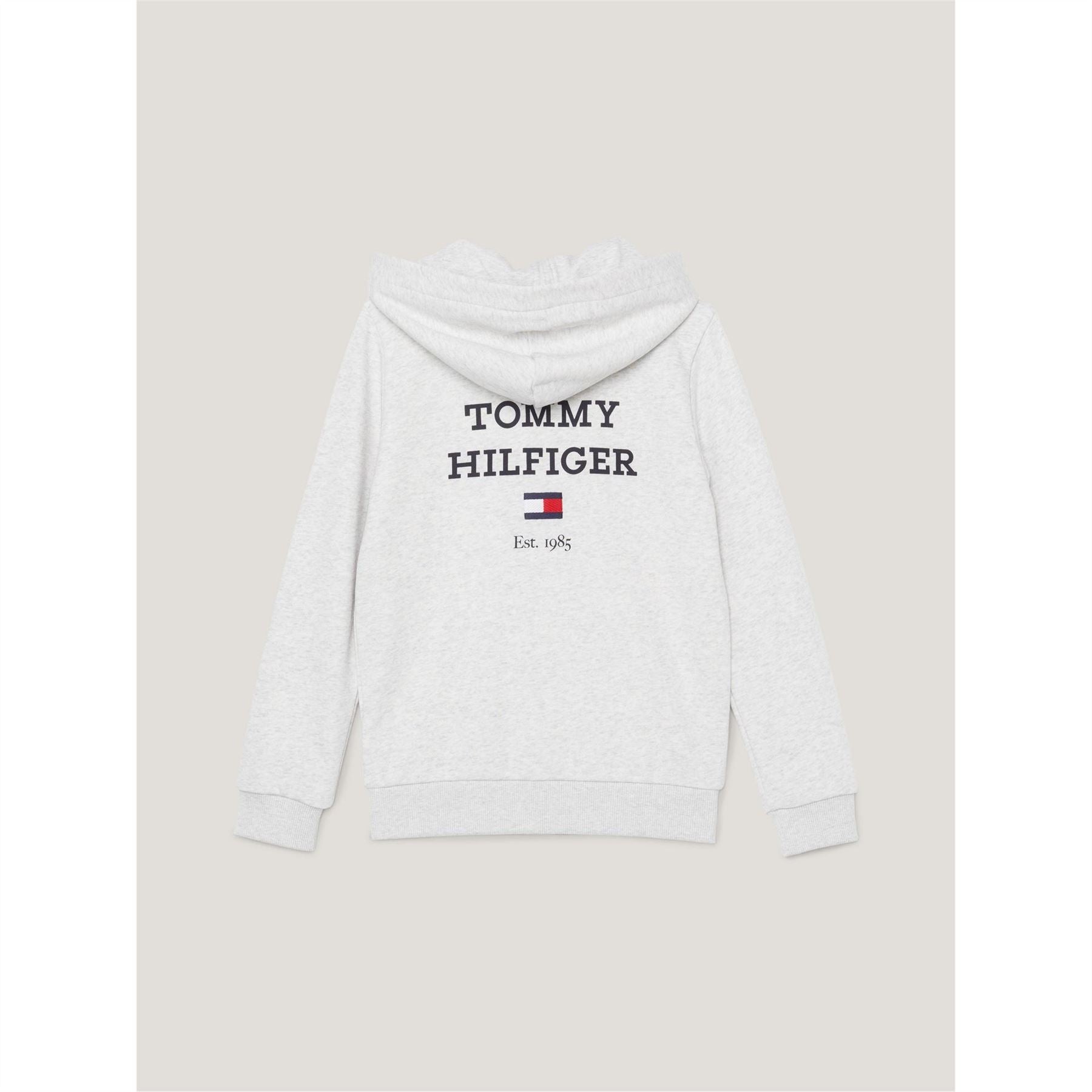 Tommy Hilfiger Logo Zip Hoodie Juniors
