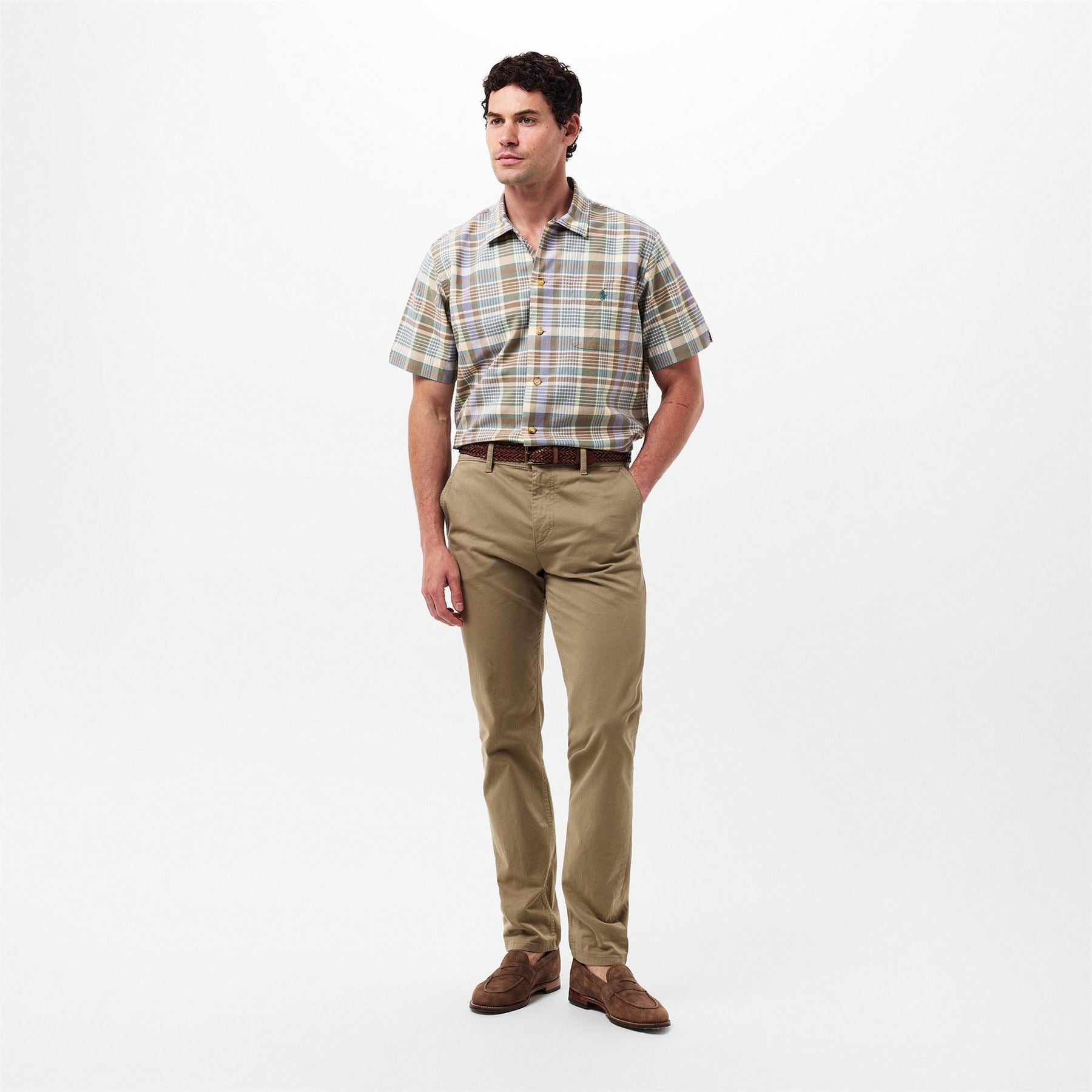 Polo Ralph Lauren Plaid Regular Fit Short Sleeve Shirt
