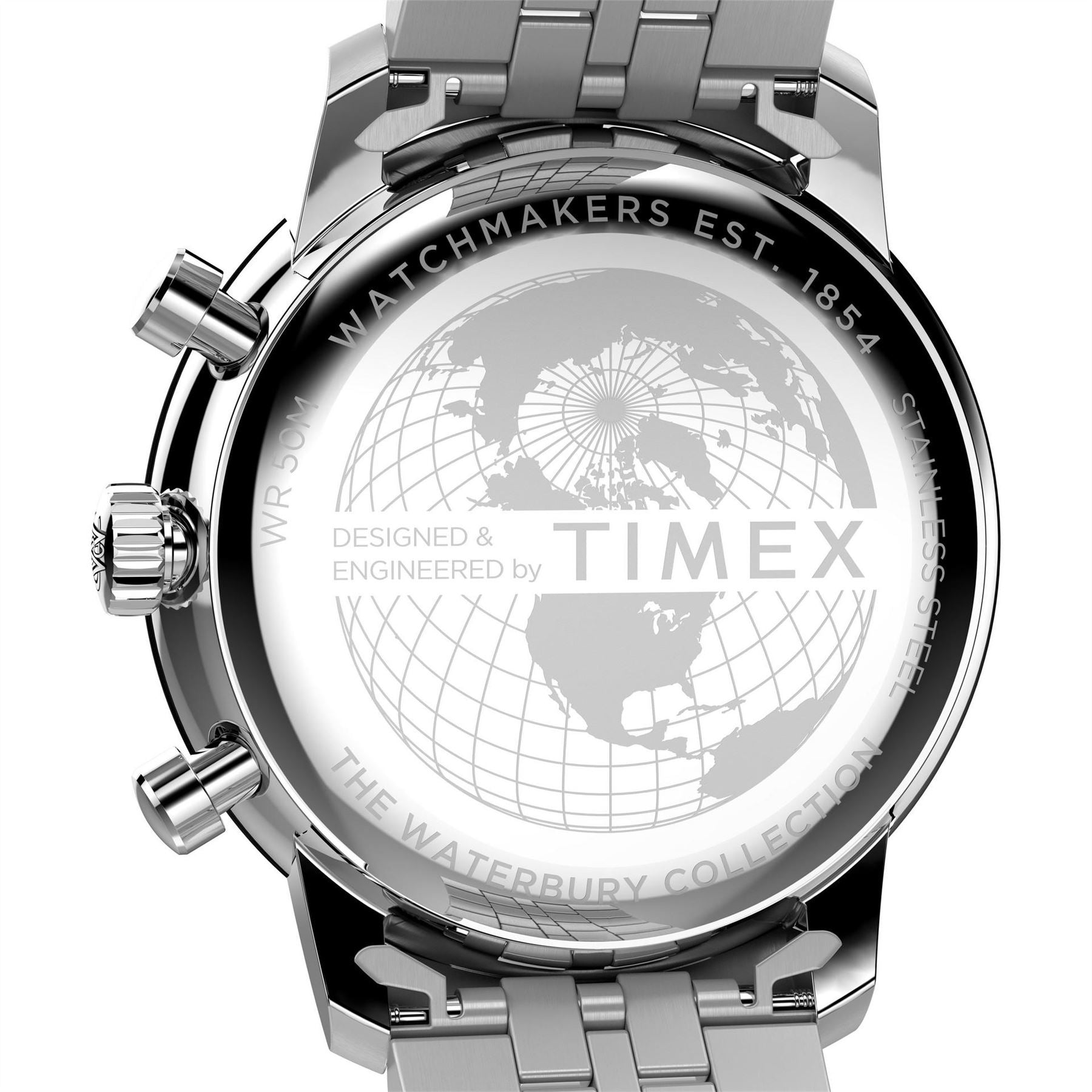 Timex Waterbury Dress Steel Bracelet Analogue Watch