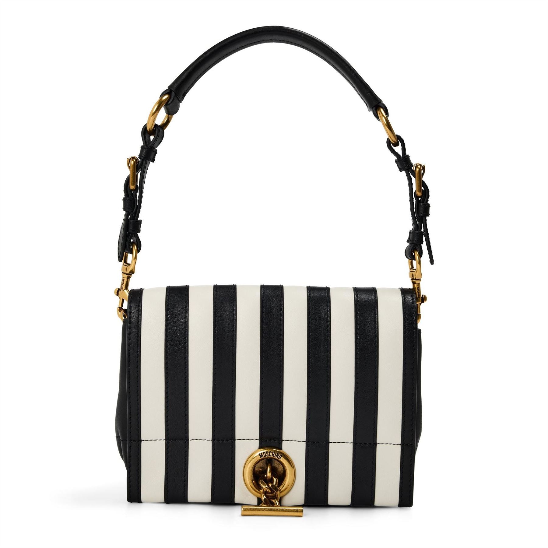 Moschino Striped Bag