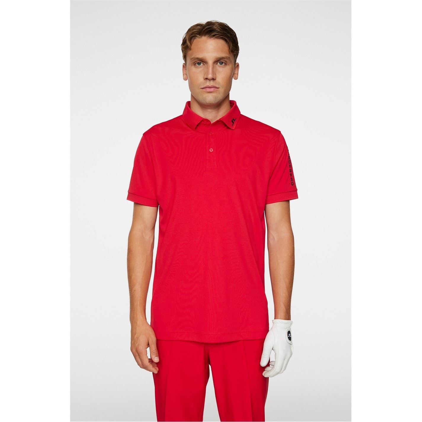 J Lindeberg Golf Jlg Tour Tech Short Sleeve Performance Polo Shirt