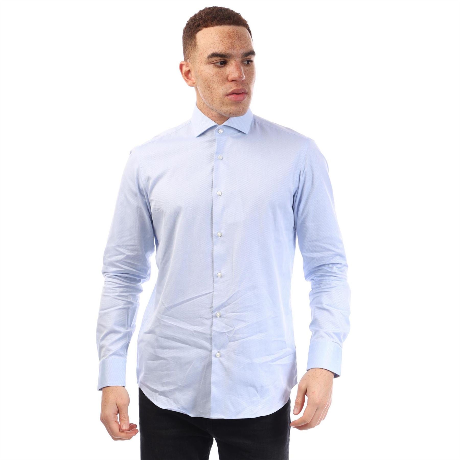 Boss Joe Spread Long Sleeve Oxford Shirt