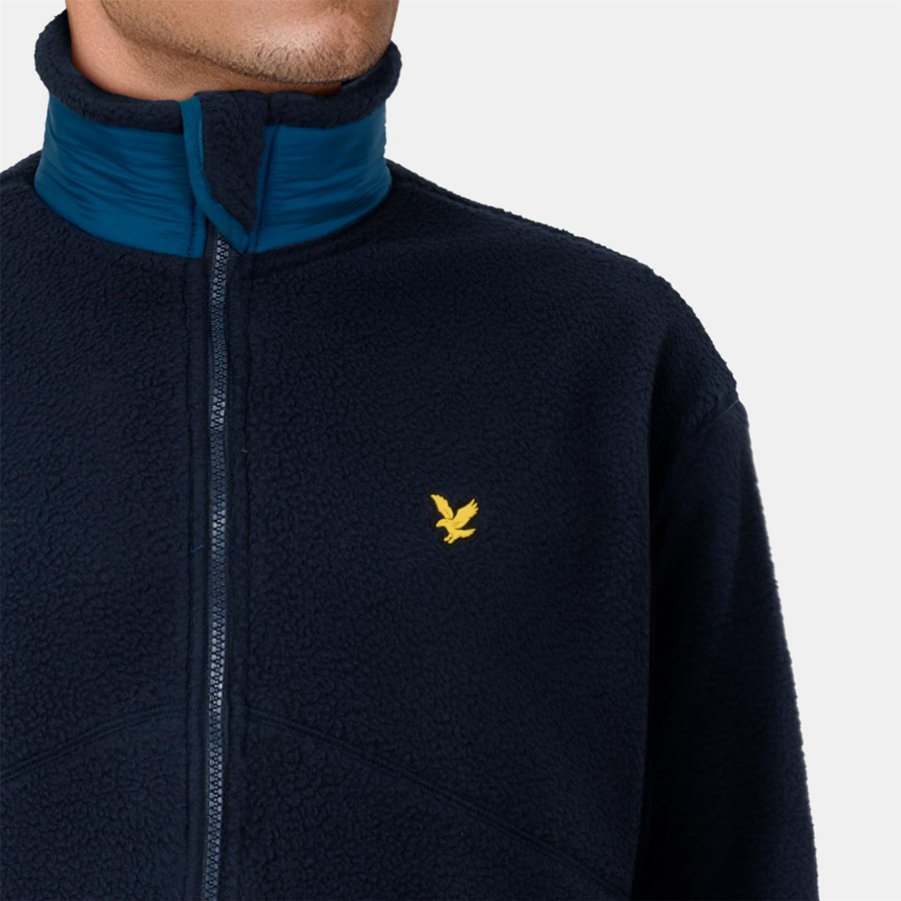 Lyle and Scott Zip Neck Relaxed Fit Sweatshirt