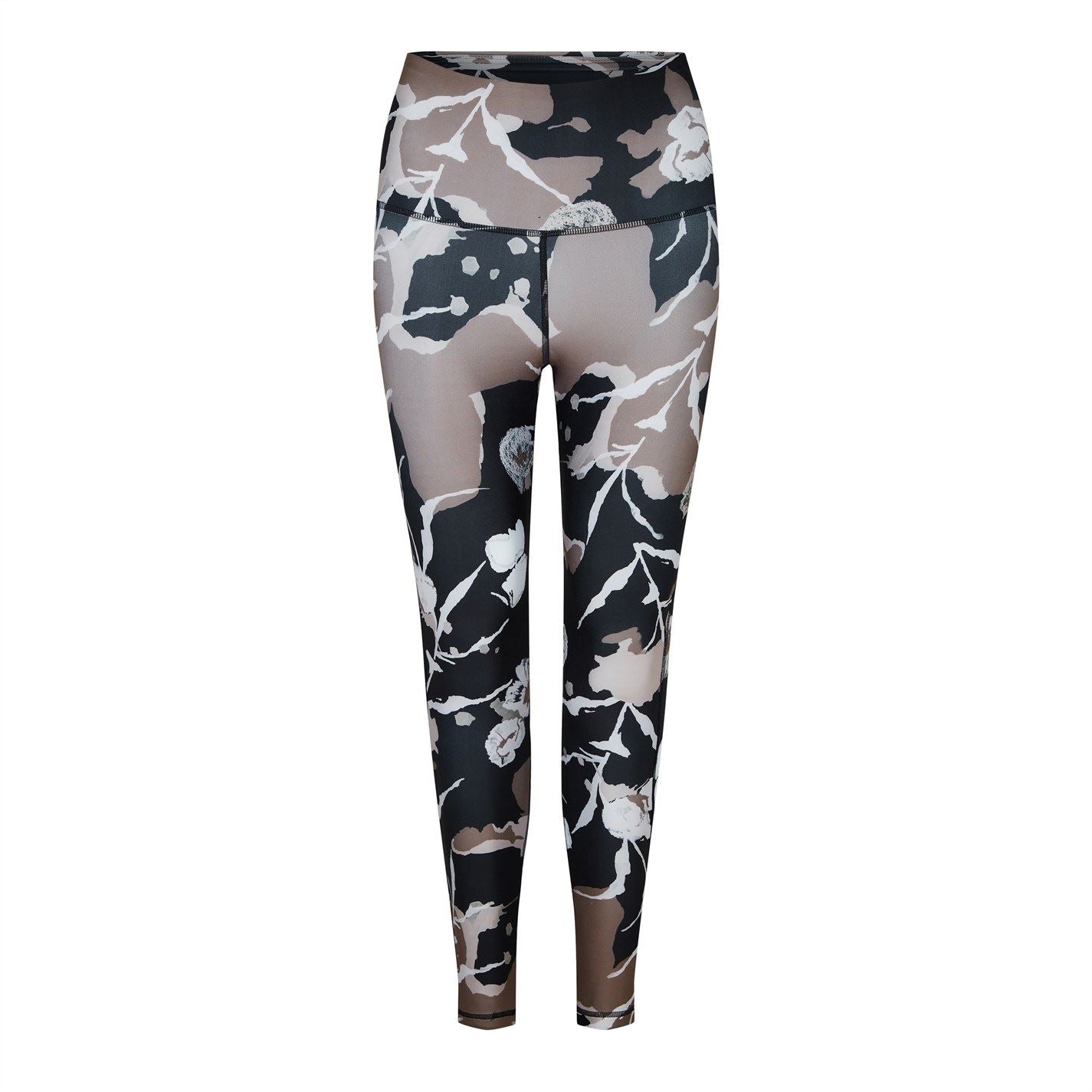 Reebok Womens Myt Printed Leggings Gym Legging