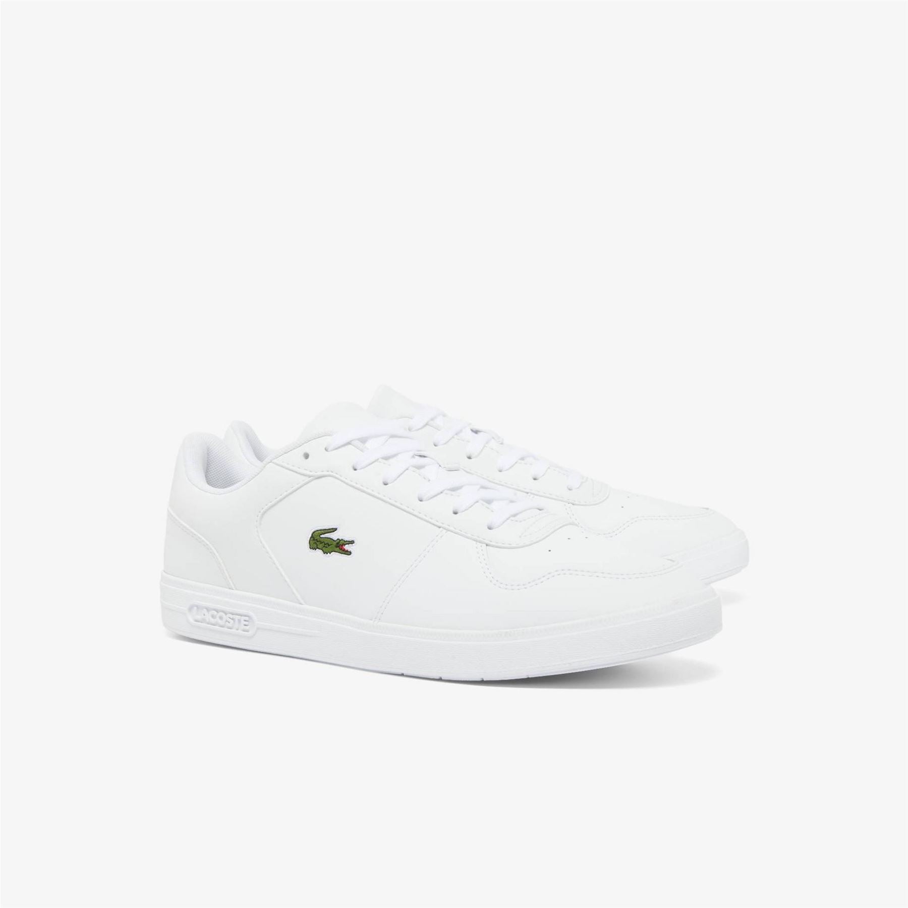 Lacoste T Base Leather Low Top Trainers