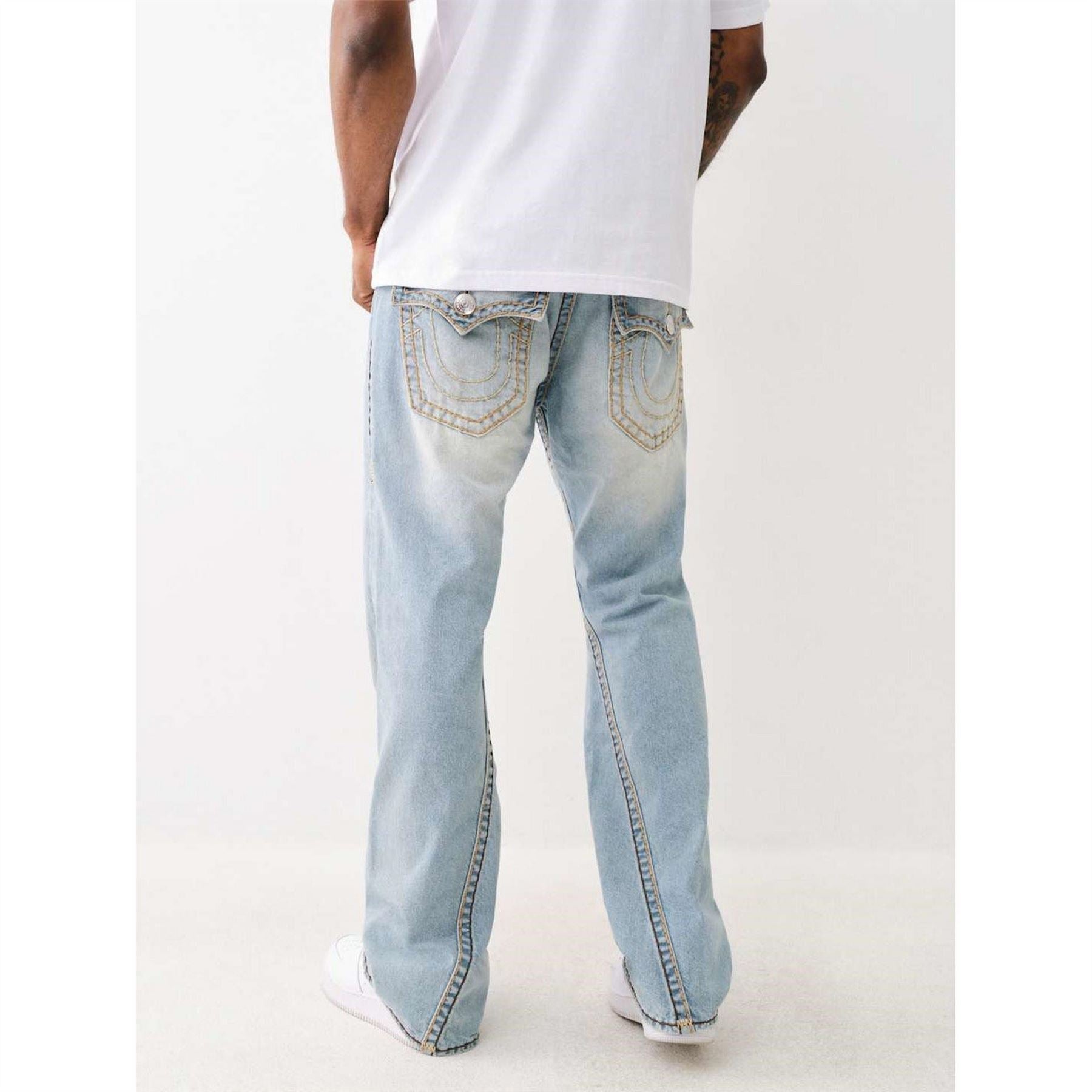 True Religion Super Twisted Flared Jeans