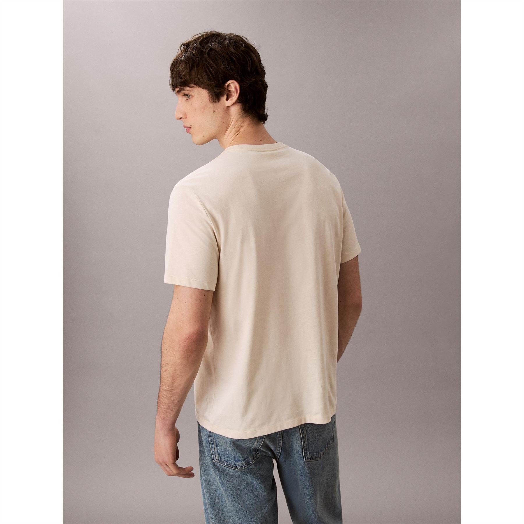 Calvin Klein Jeans Monogram Crew Neck Short Sleeve T-Shirt