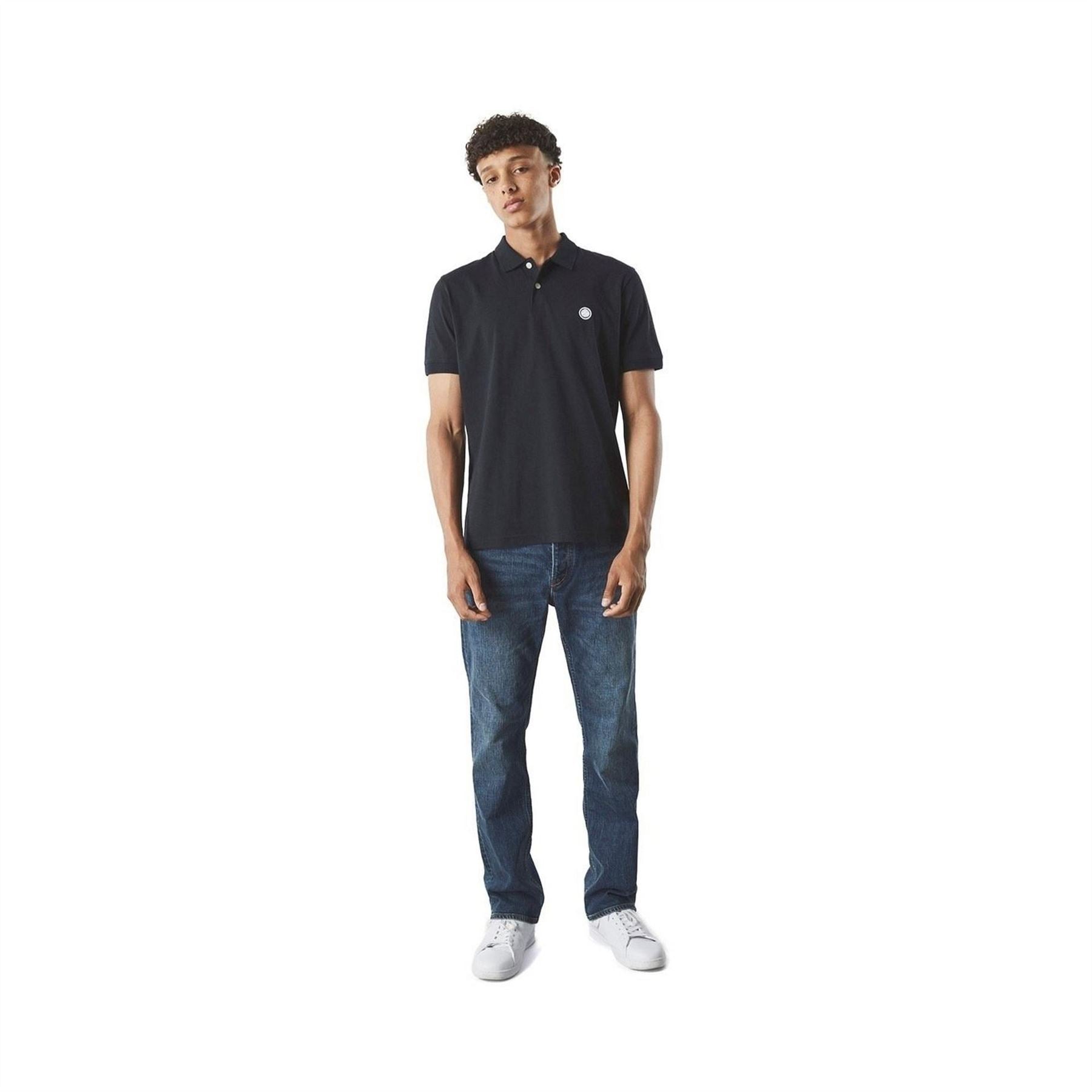 Pretty Green Jerry Jersey Regular Fit Polo Shirt
