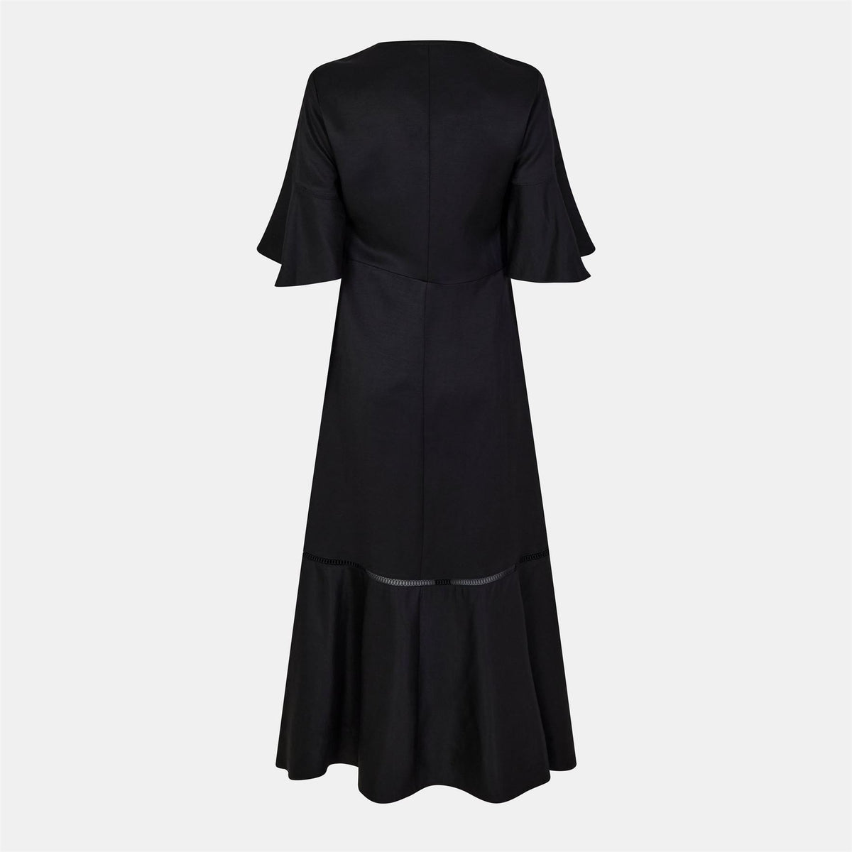 Boss Dileina Crew Neck Maxi Skater Dress